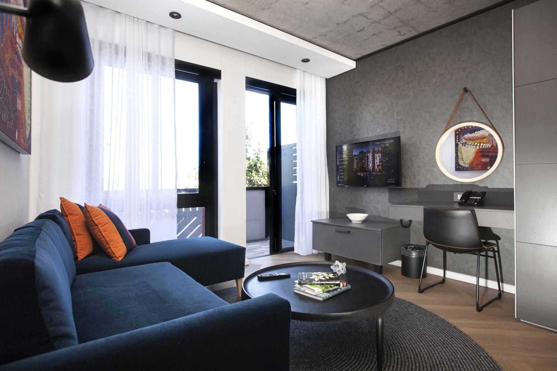 Studio with Balcony