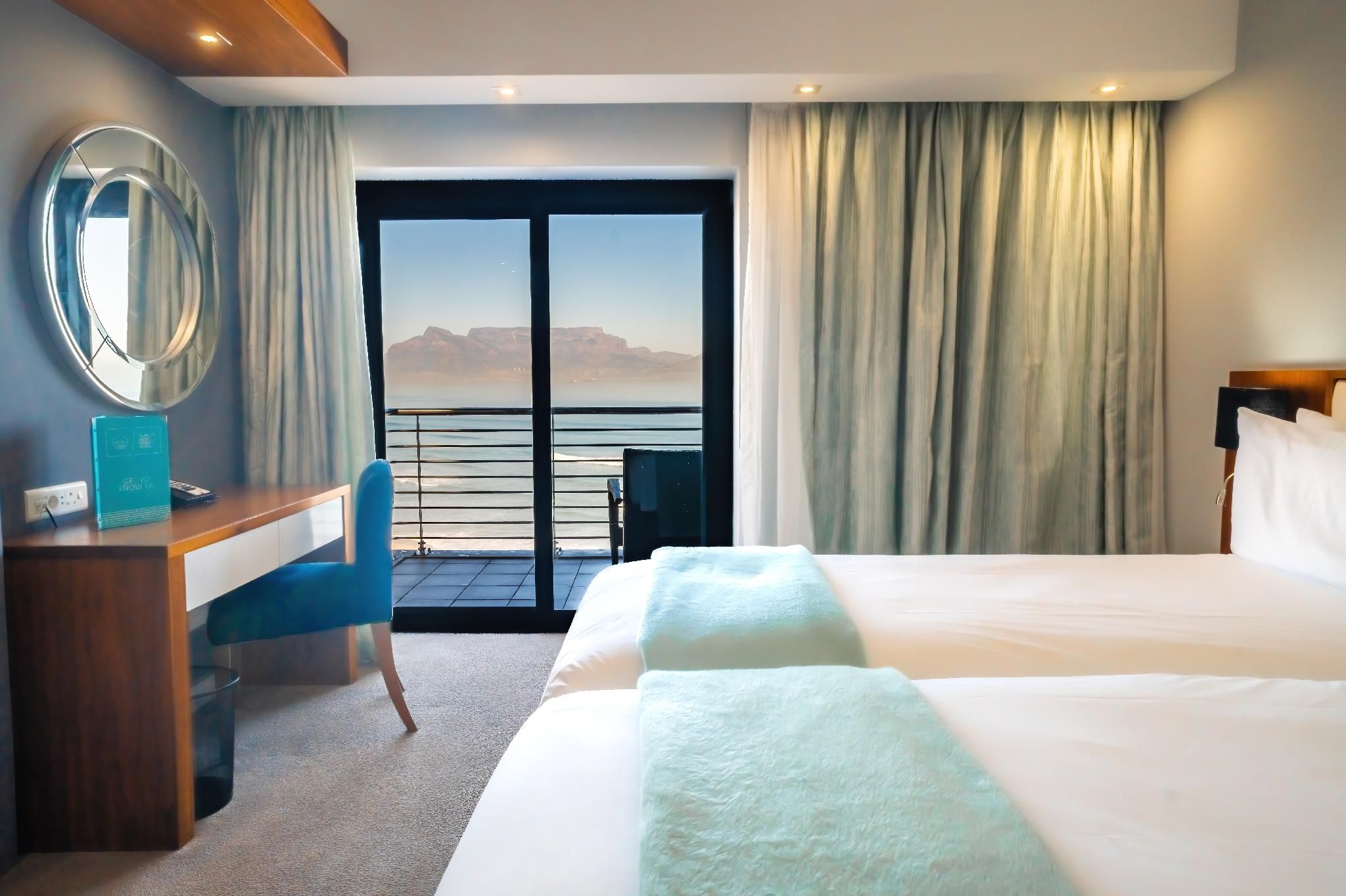 Sea Facing Table Mountain Twin Room With Balcony