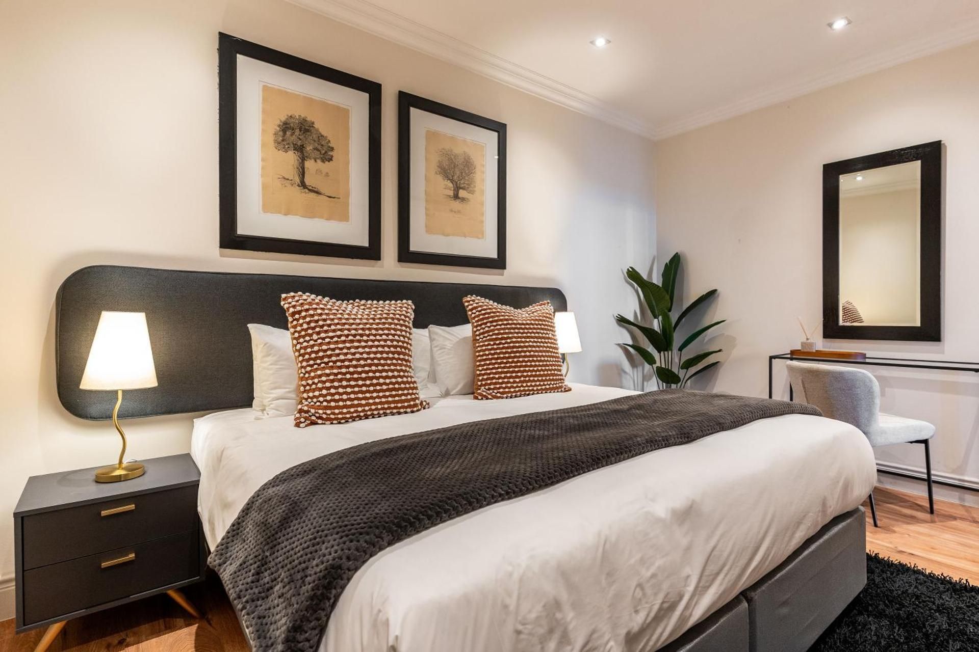 Two-Bedroom Apartment with Balcony