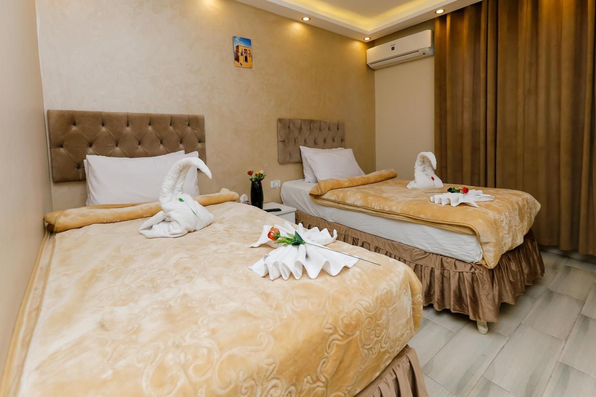 Double Room with Partial Pyramids View