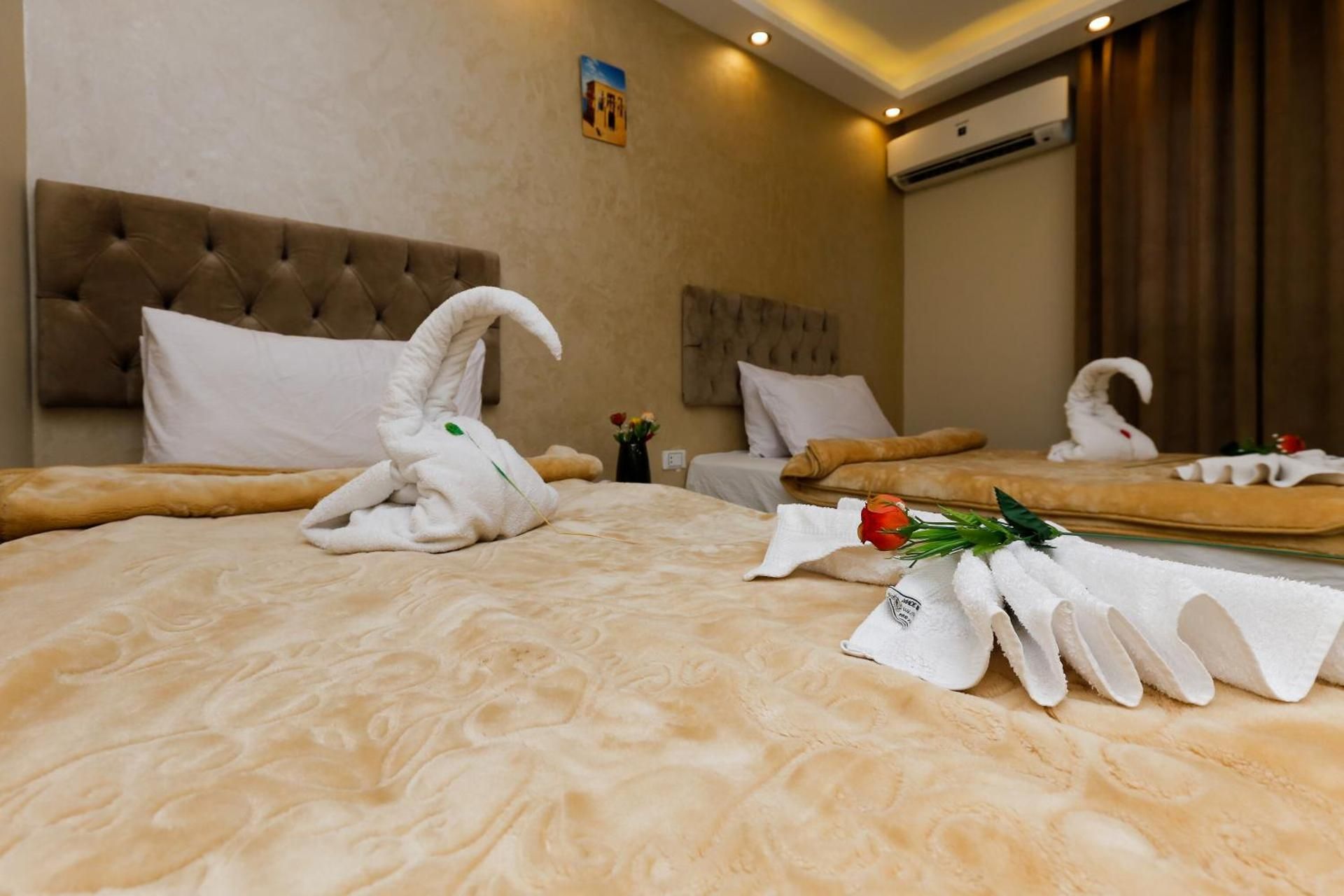 Double Room with Partial Pyramids View