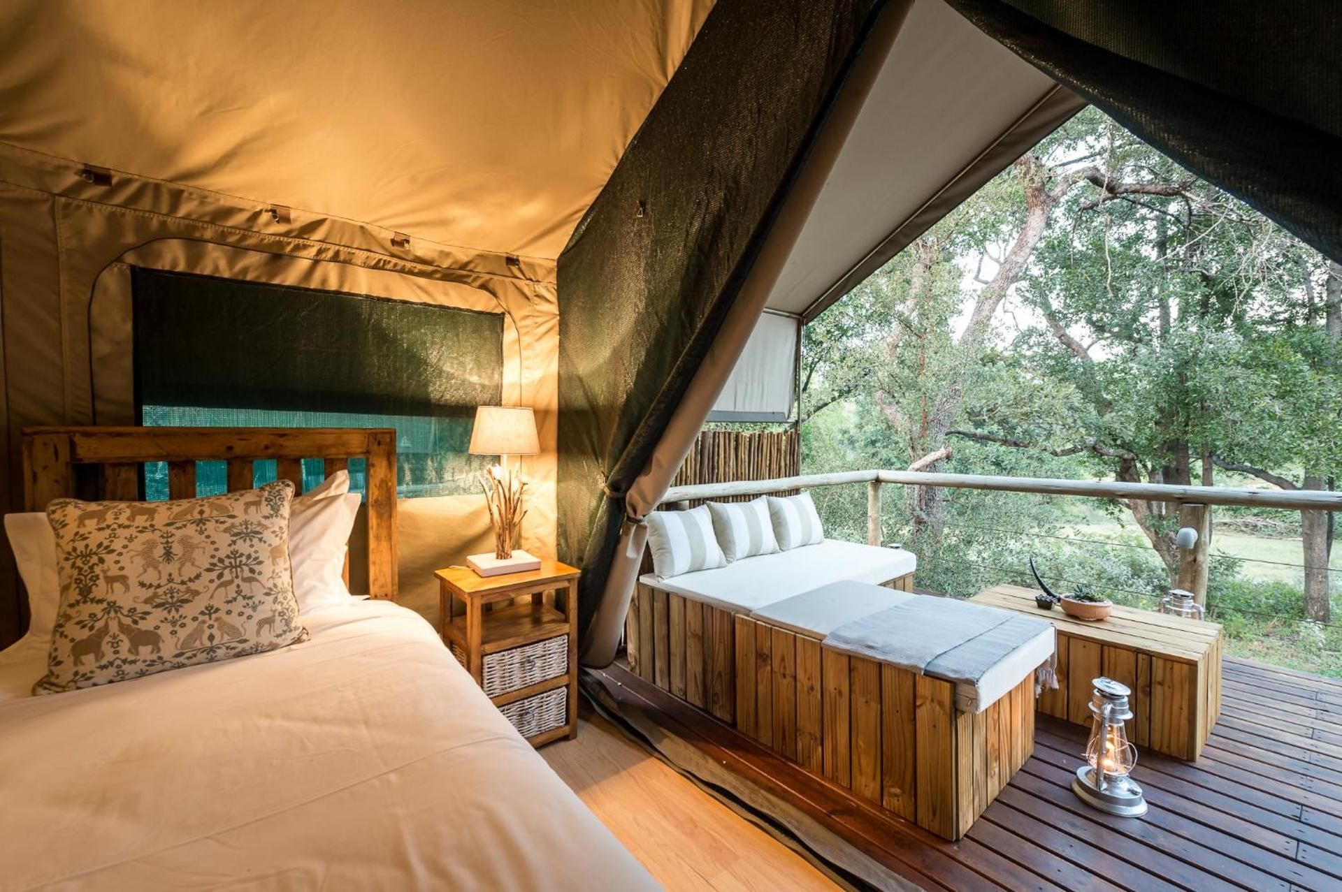 Luxury Safari Tent with River View