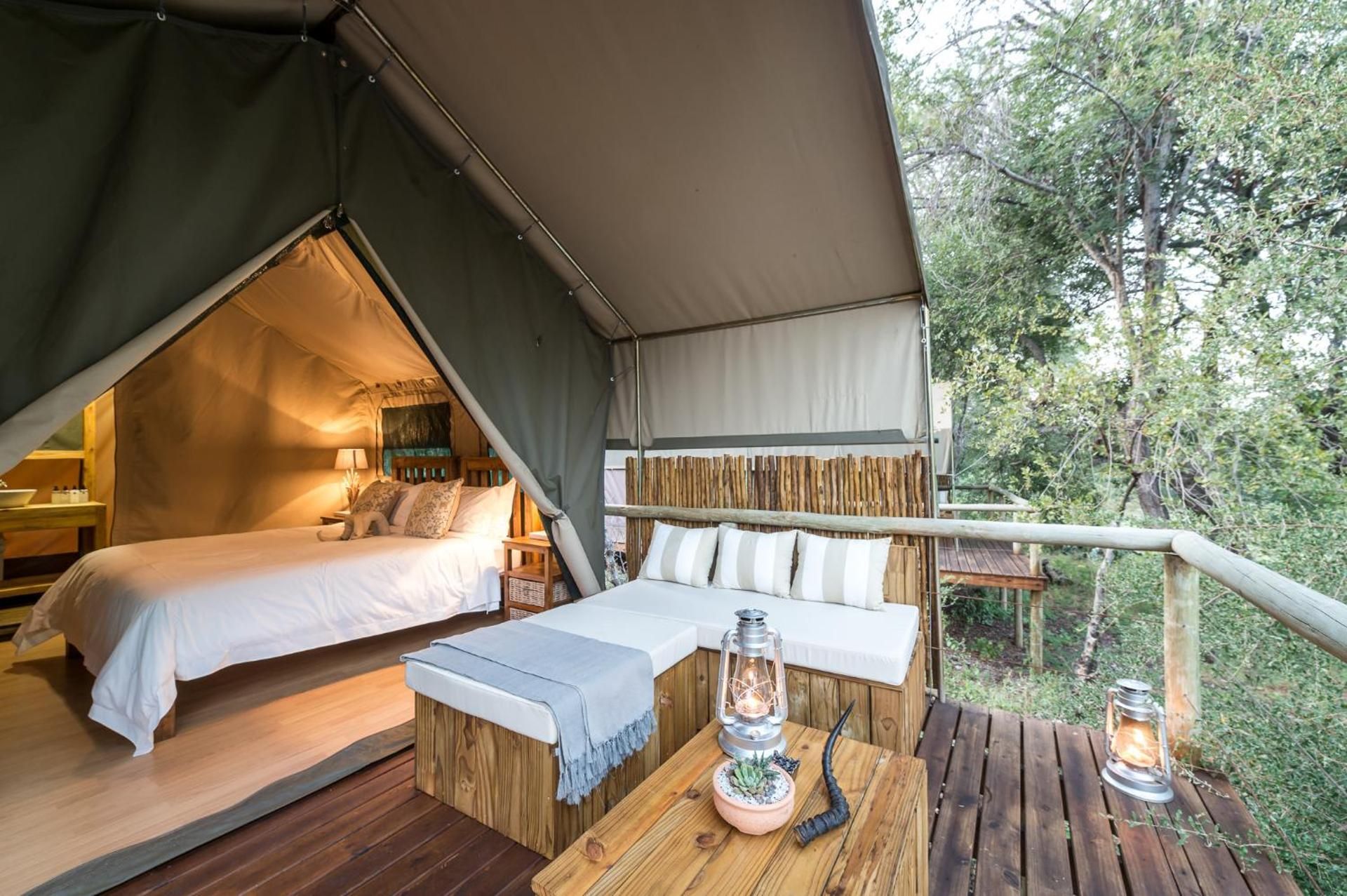 Luxury Safari Tent with River View