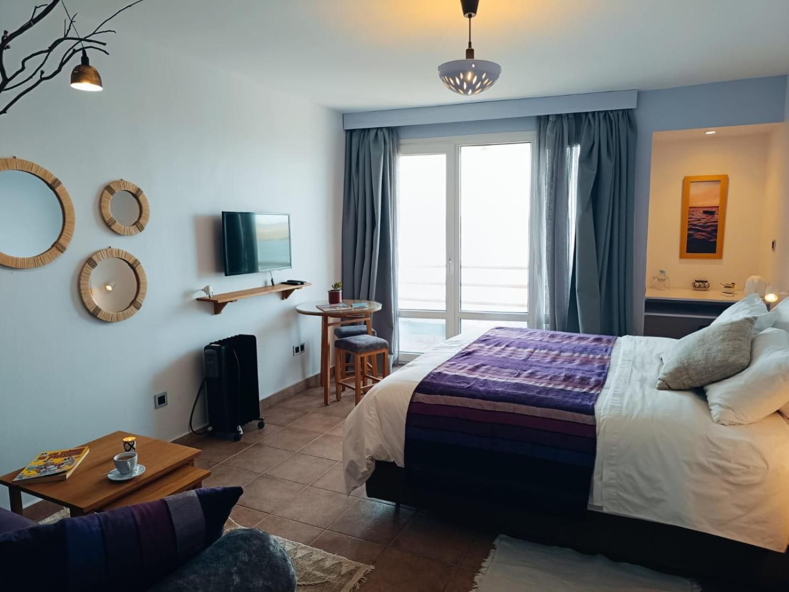 Deluxe Double Room with Balcony and Sea View