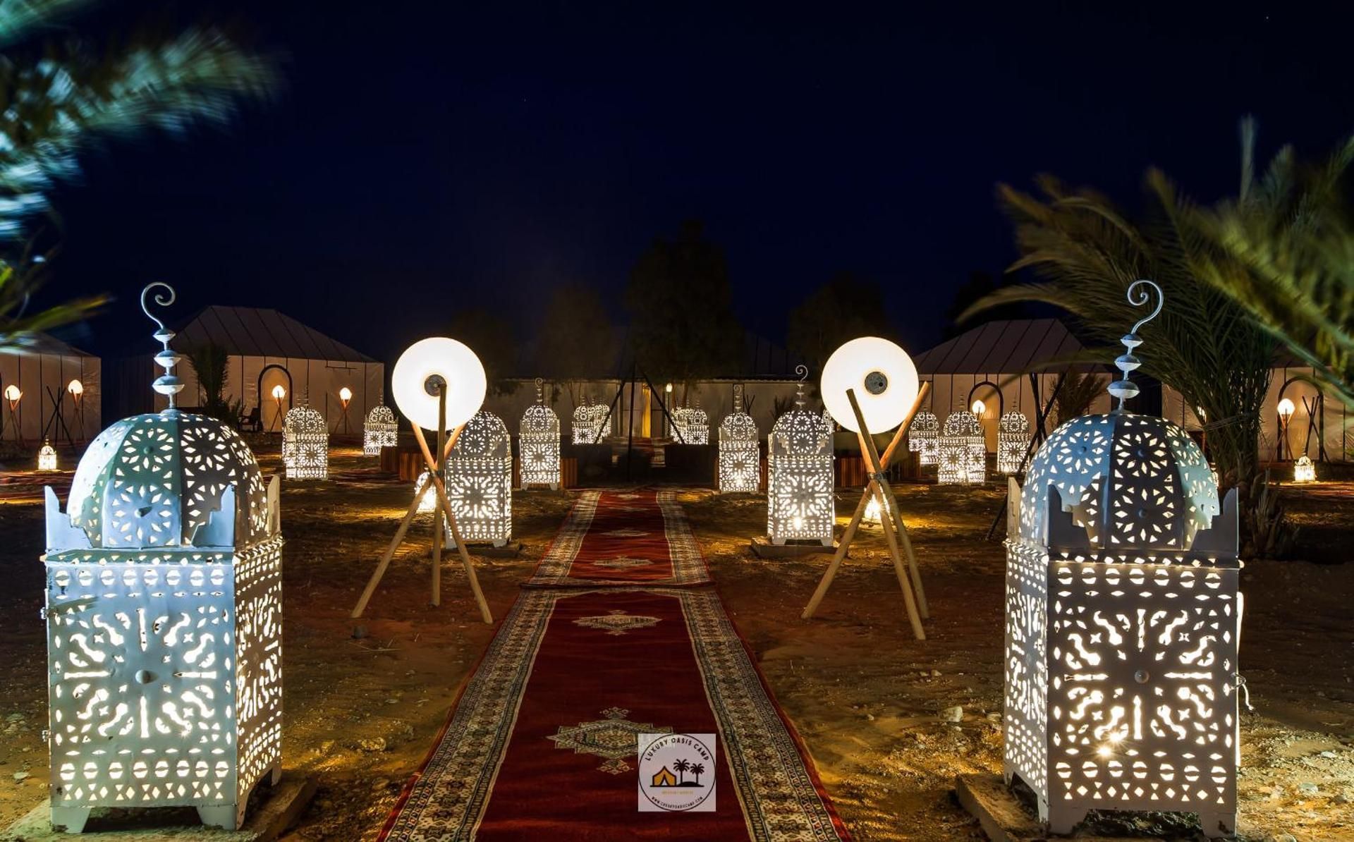 Luxury oasis camp