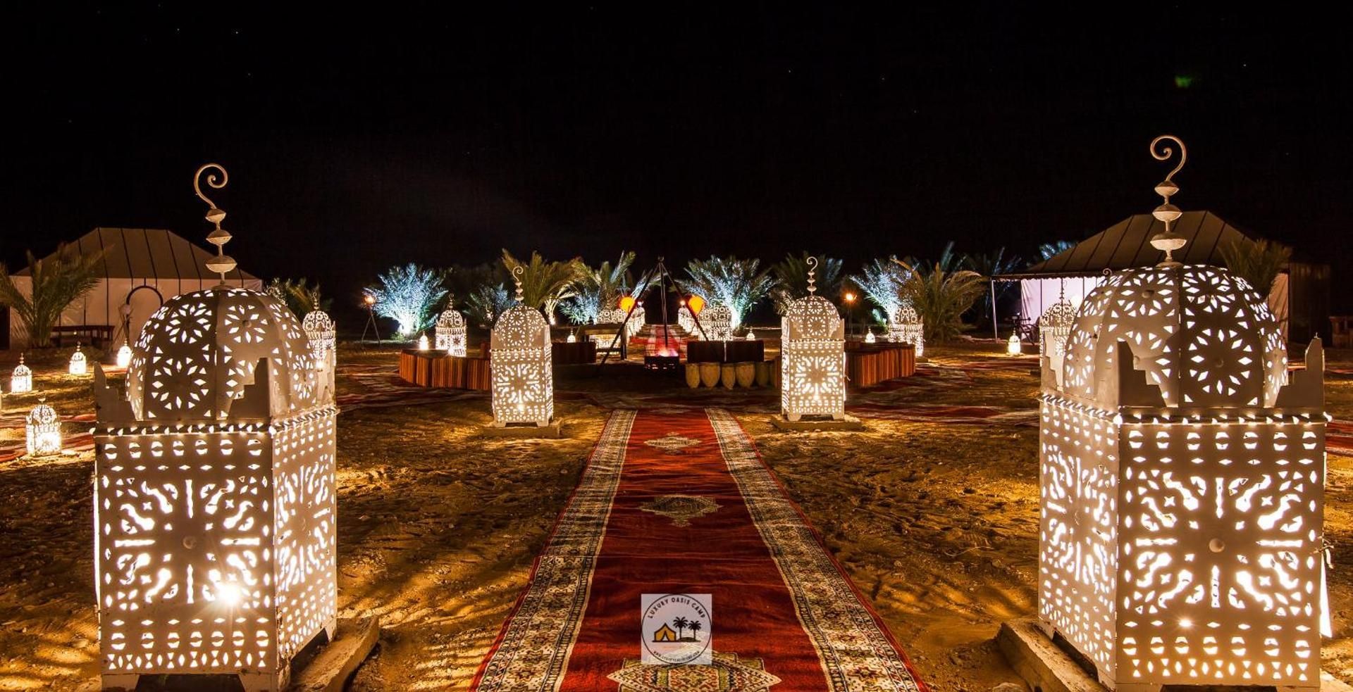 Luxury oasis camp