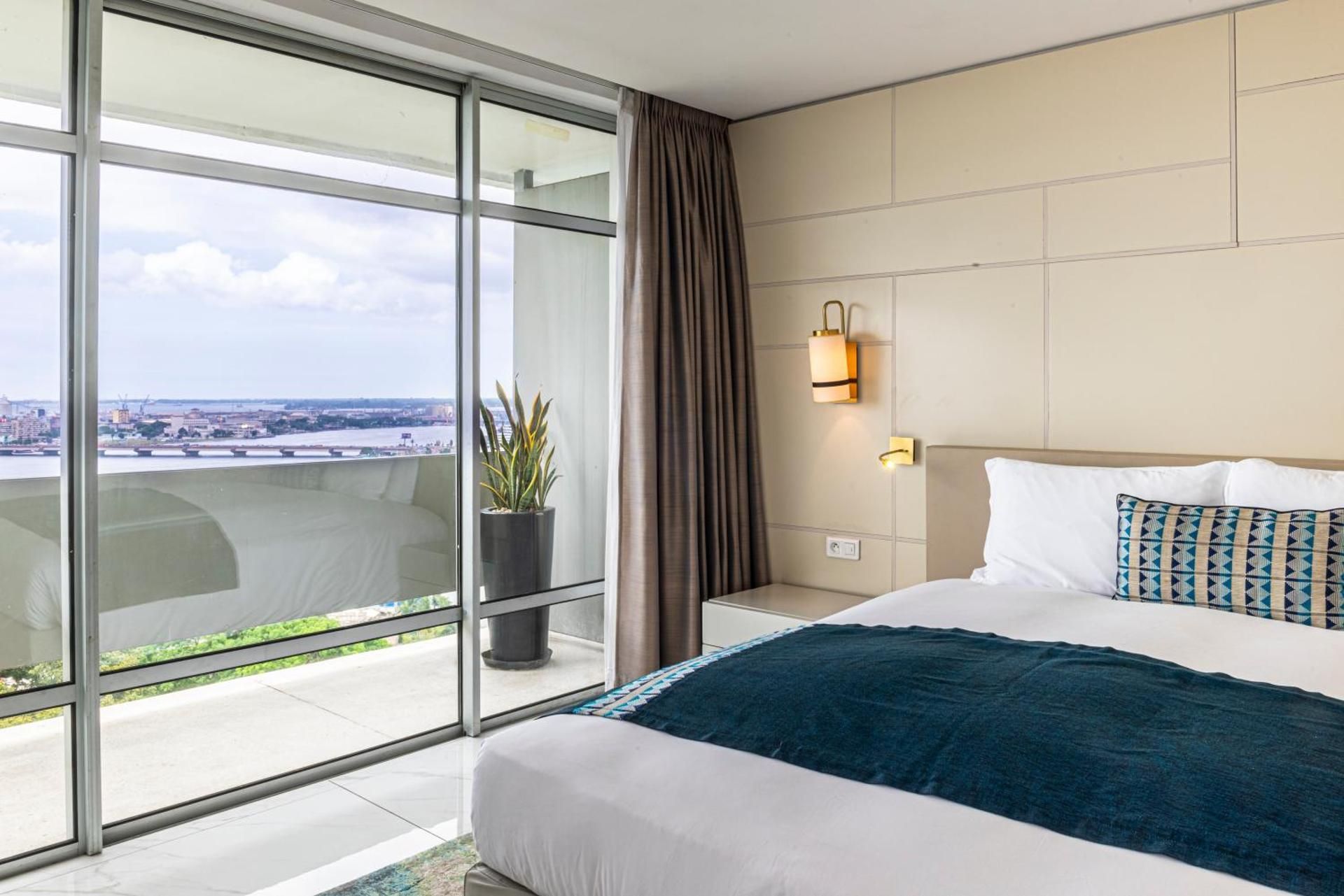 Presidential Suite with Balcony and Lagoon View