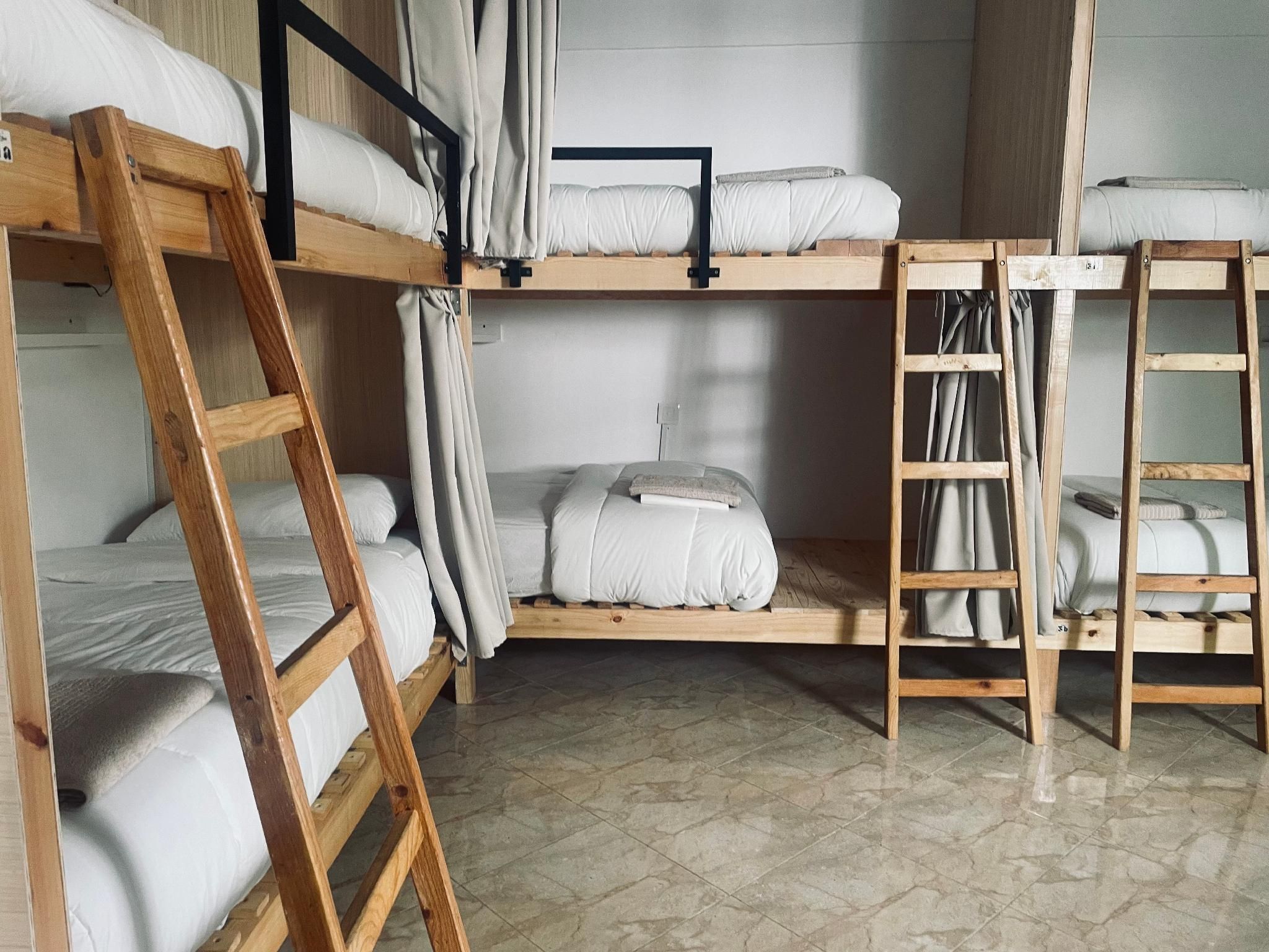 Bed in Female Dormitory Room