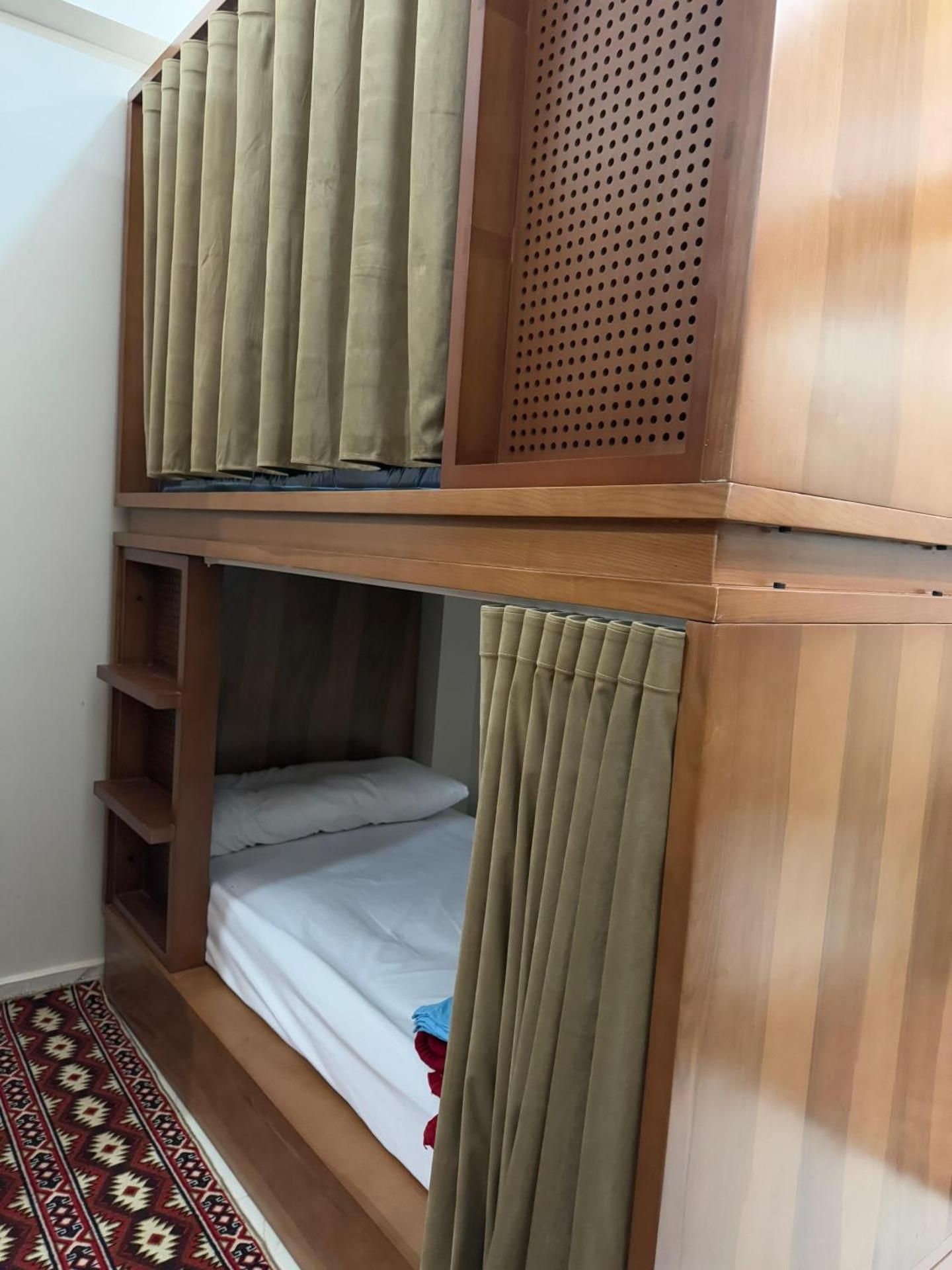 Bed in Male Dormitory Room