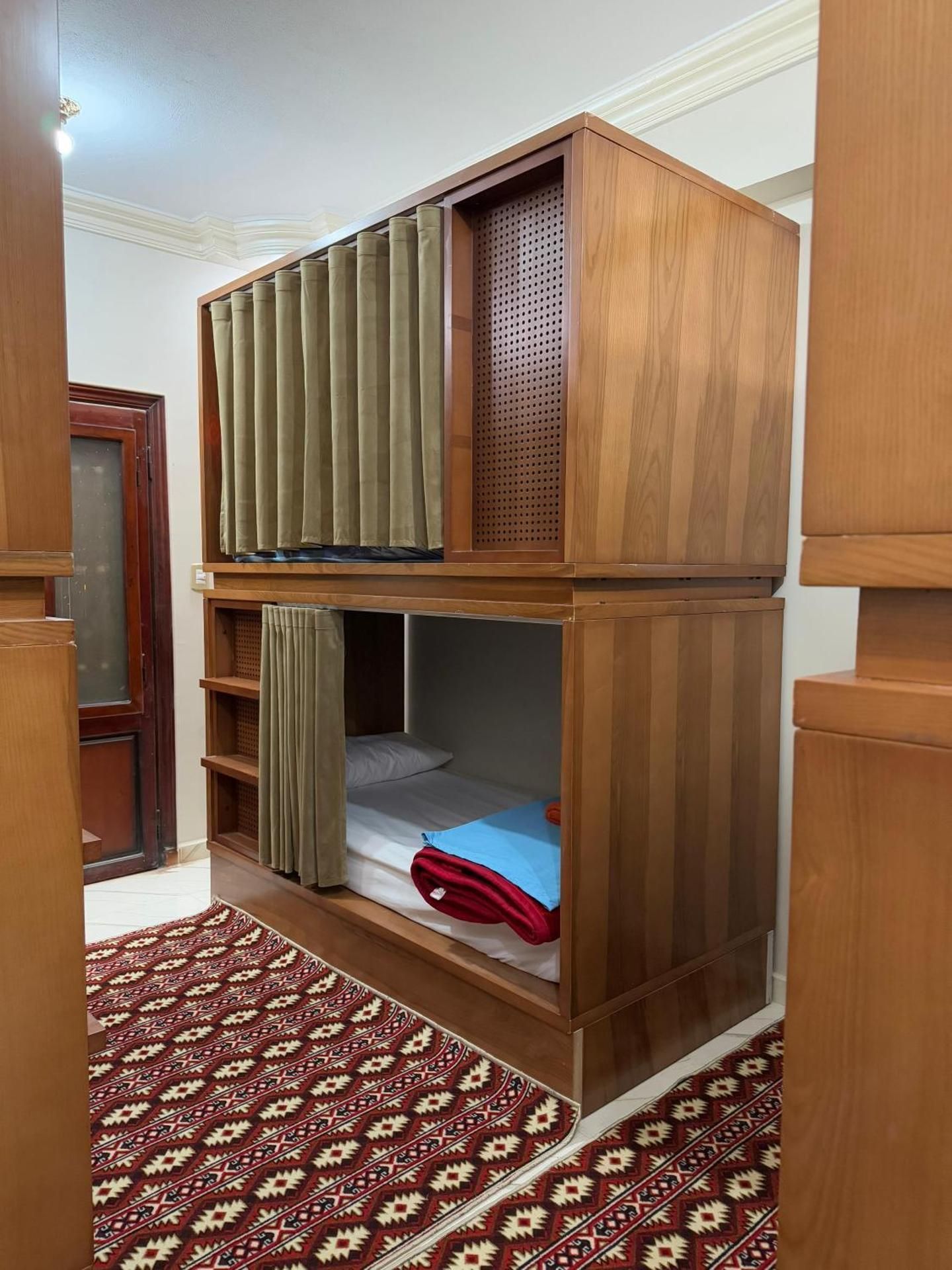 Bed in Male Dormitory Room