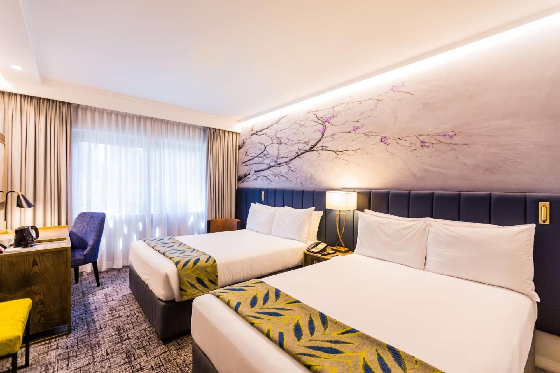 Standard Room 2 Double Beds Non-Smoking
