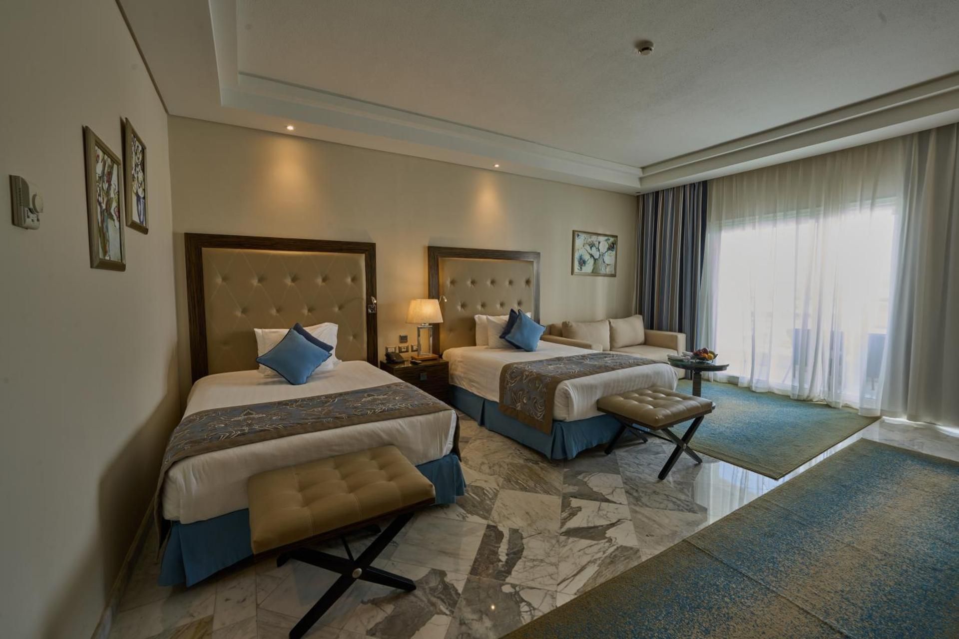 Superior Double or Twin Room with Side Sea View