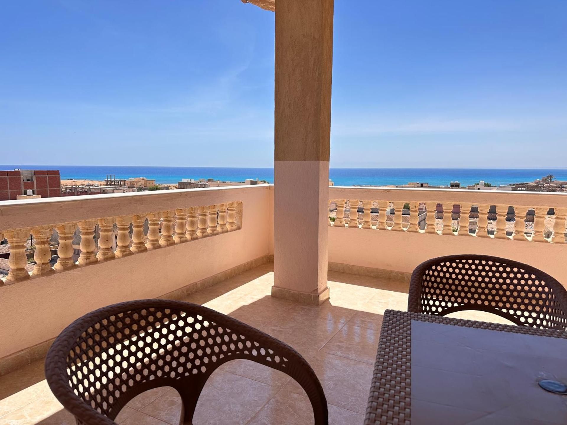 Two-Bedroom Apartment with Terrace and Sea View