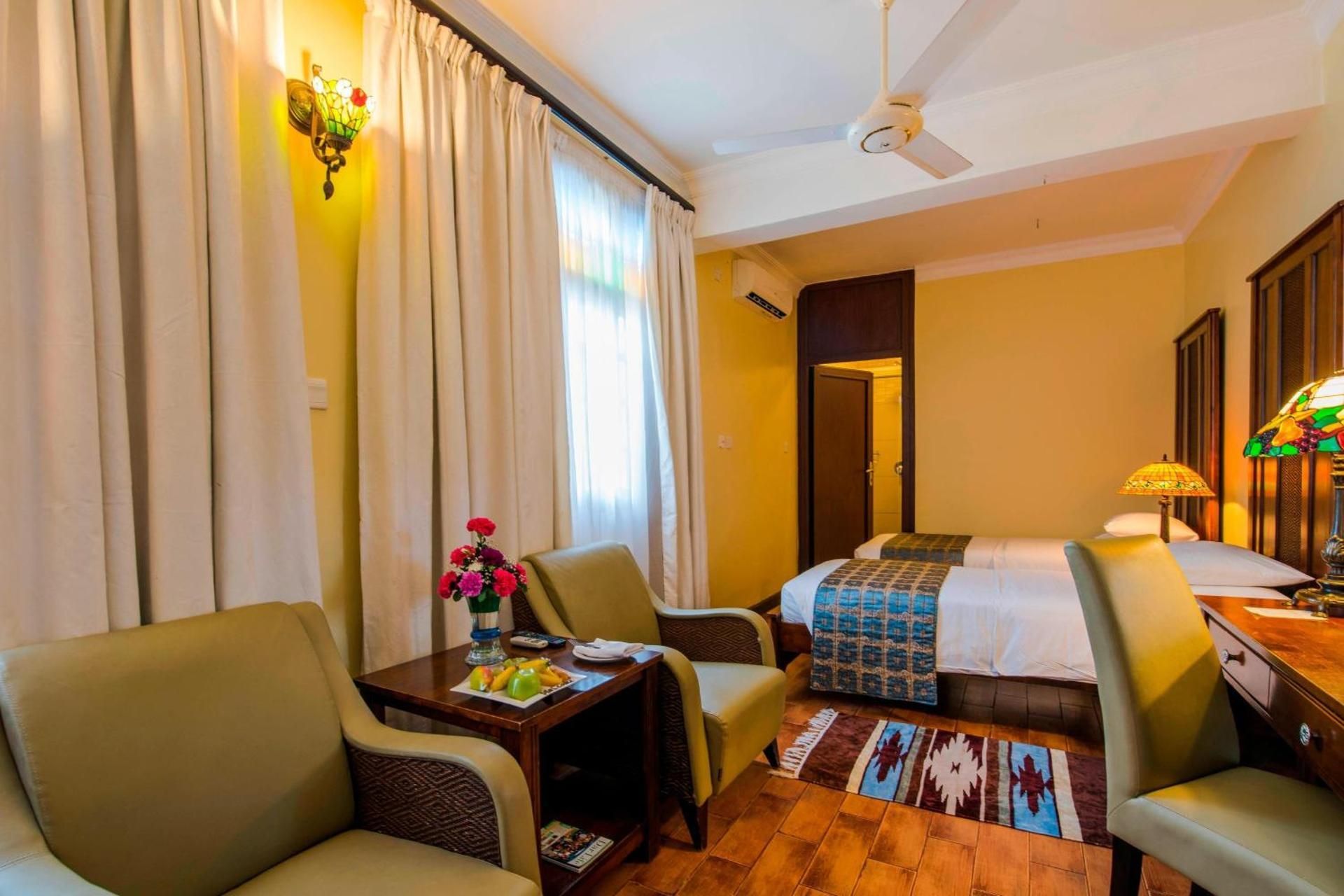 Guest room, 2 Twin, Garden view