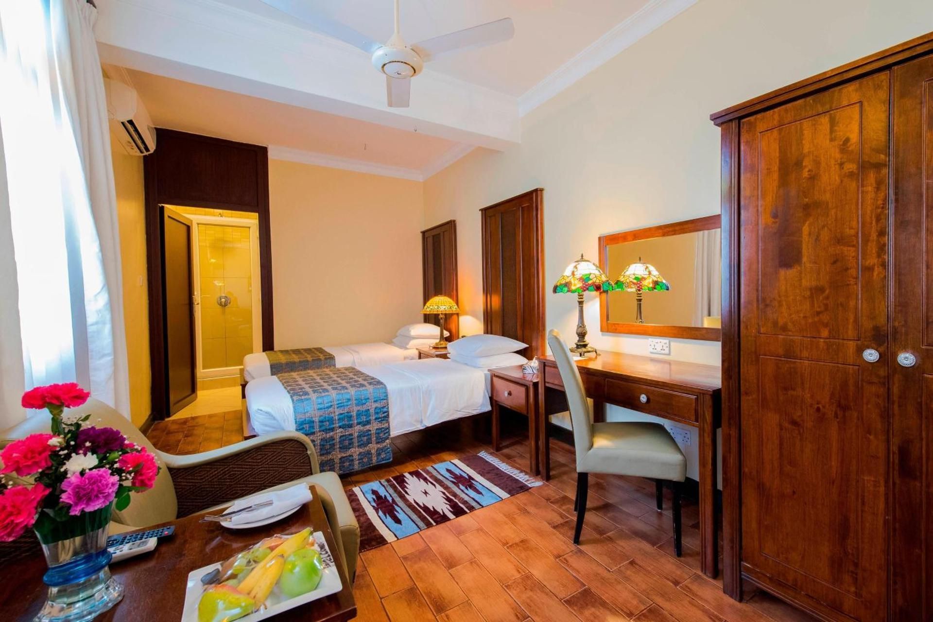 Guest room, 2 Twin, Garden view