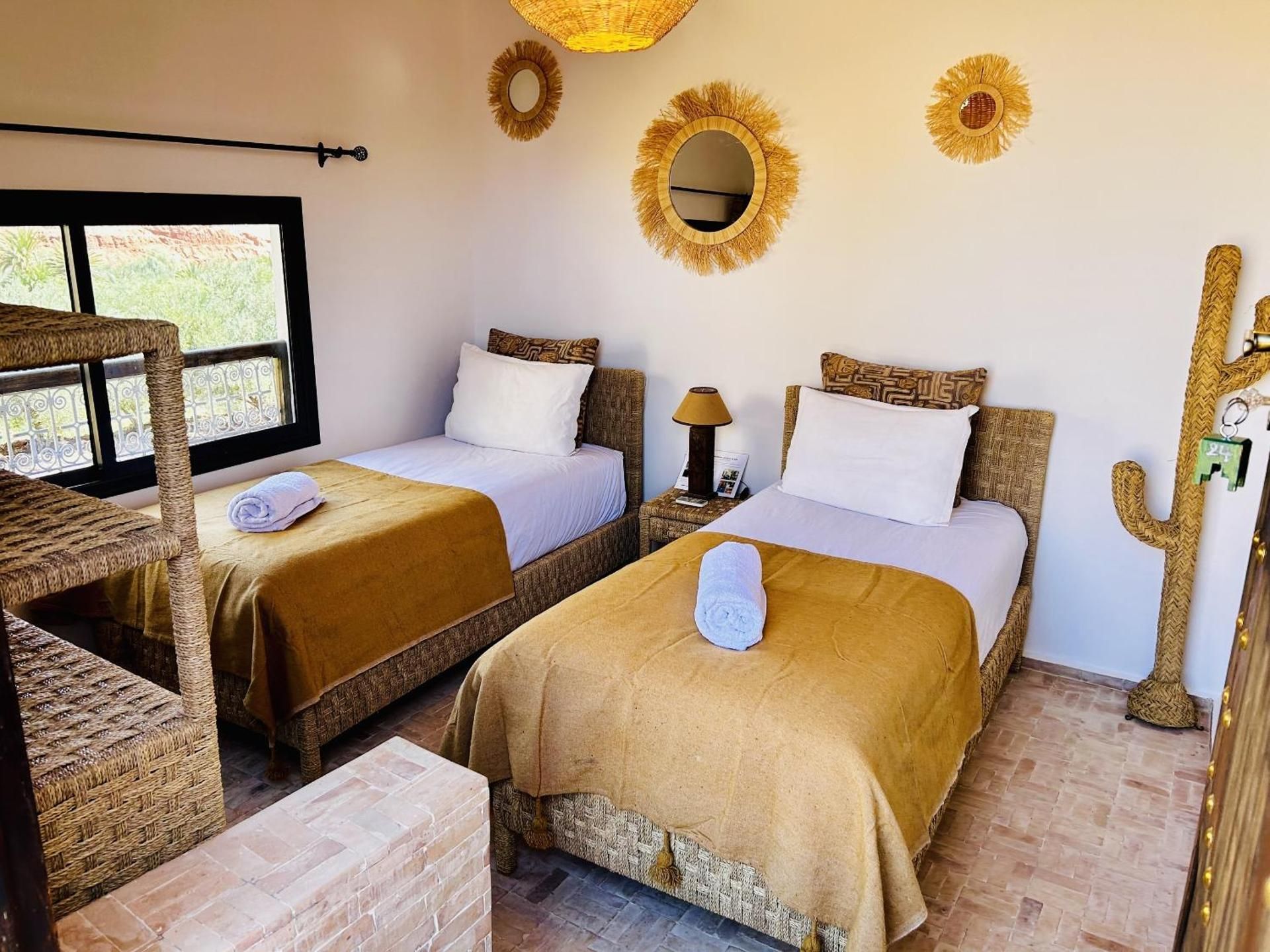 Kasbah Isfoula and spa Small Twin Room