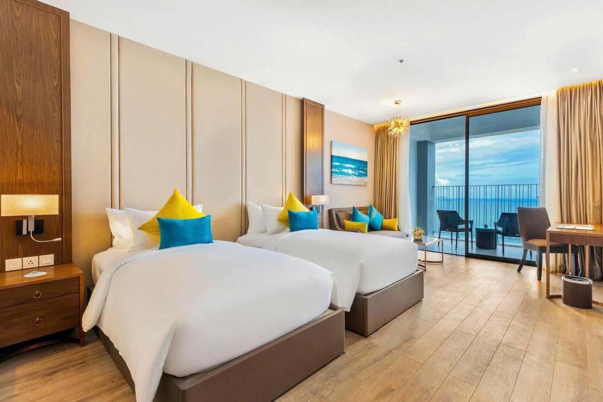 Deluxe Twin Room with Sea View