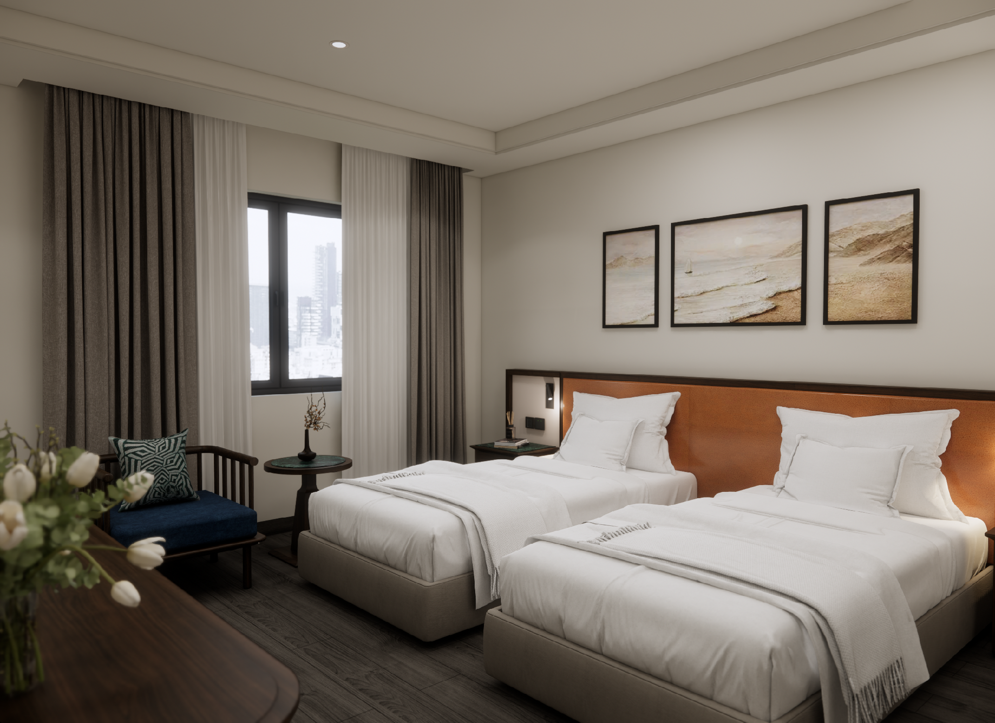 Senior Deluxe Twin Room