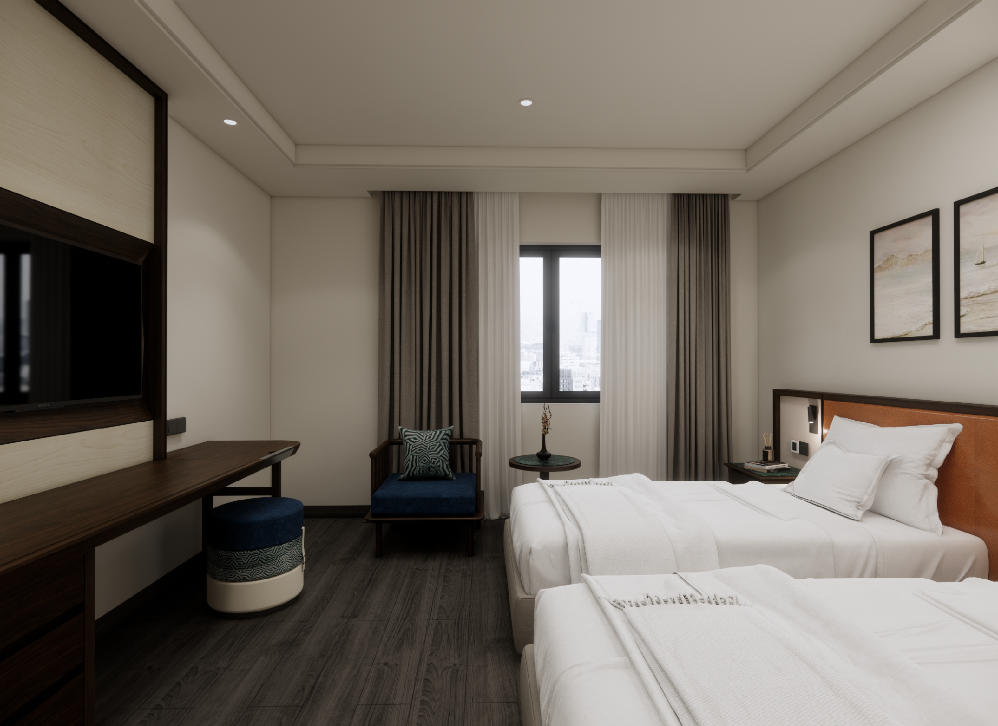Senior Deluxe Twin Room