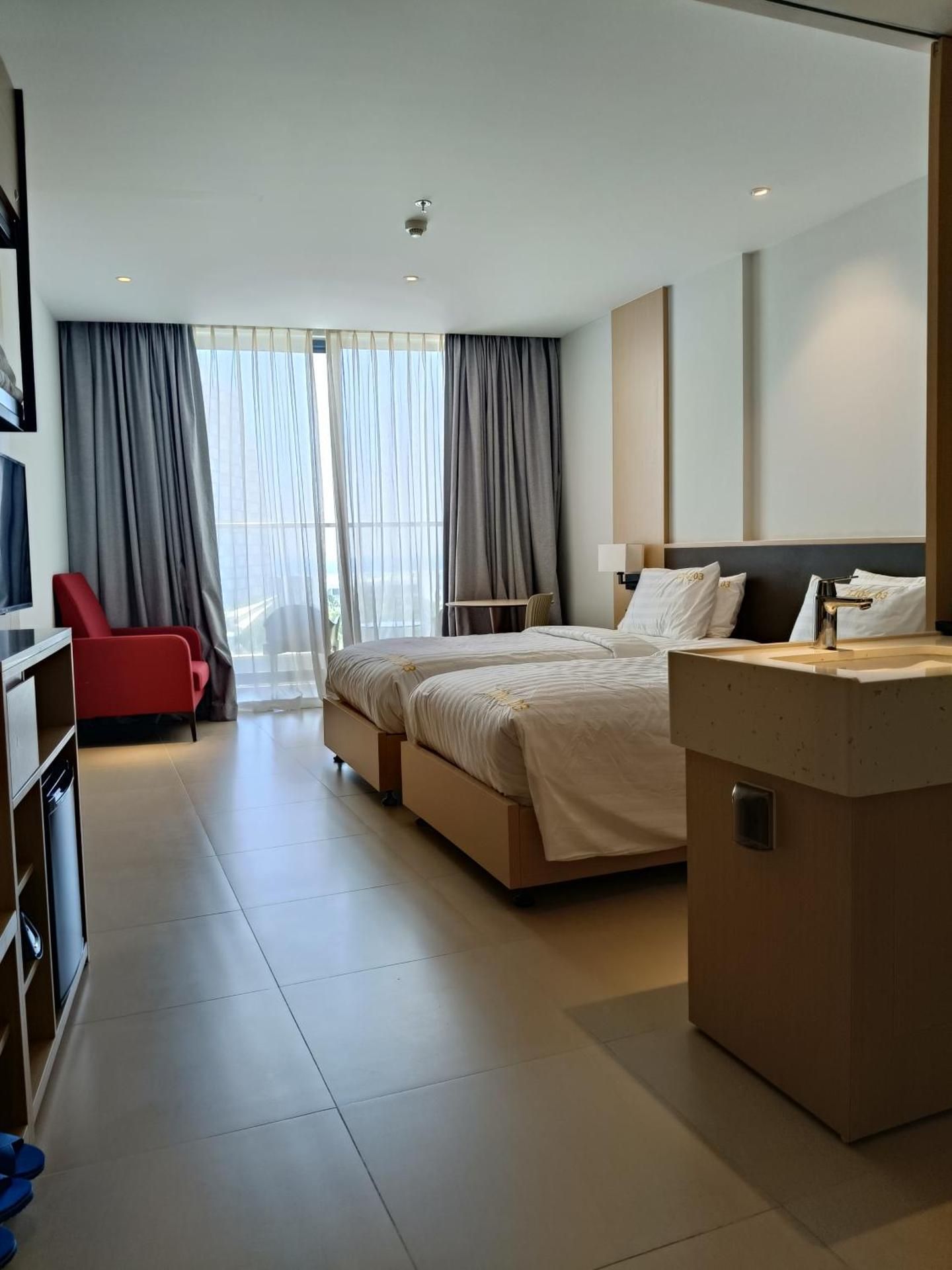 Twin Room with Sea View
