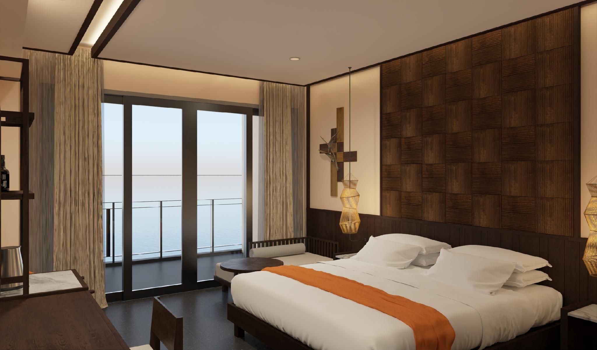 Deluxe King Room Garden View