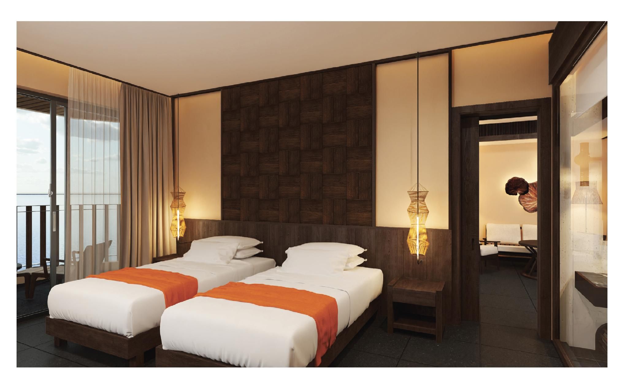 Family Suite 2-Bedroom Sea View with Children-Themed Room