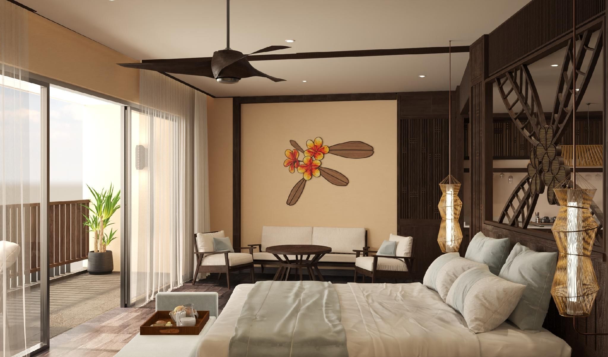 Deluxe Room Garden View with Children-Themed Room