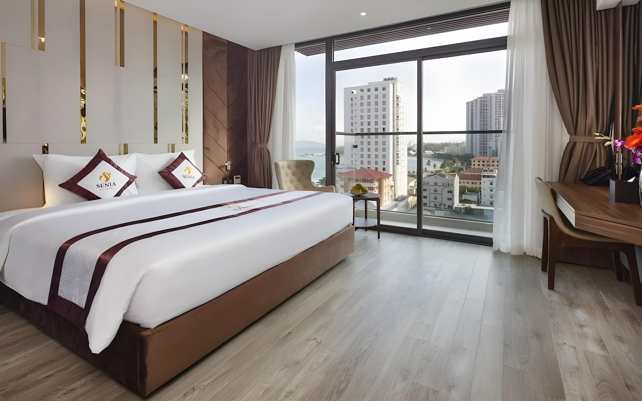 Senior Deluxe Sea View Double or Twin Room with Balcony