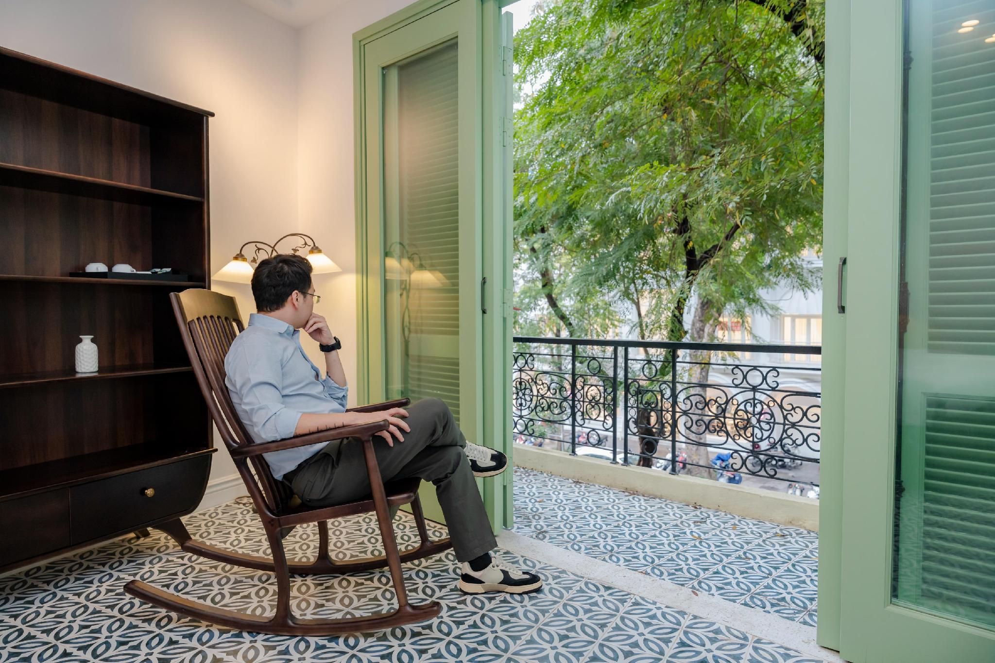 Double Room with Balcony and View