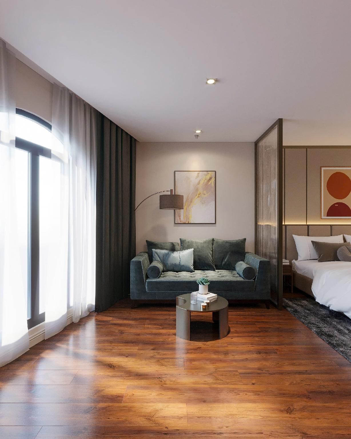 Suite Balcony with City View