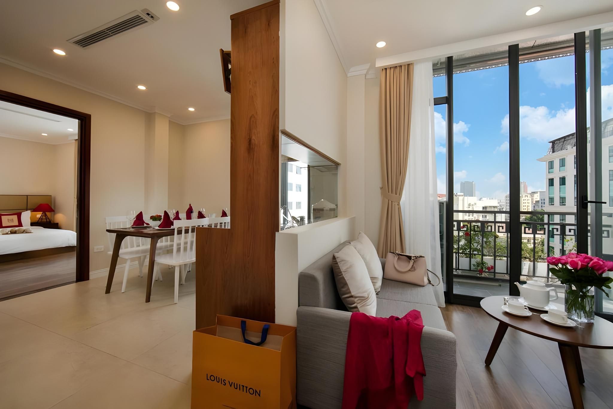 Au Coeur Terrace Suite Apartment One-Bedroom