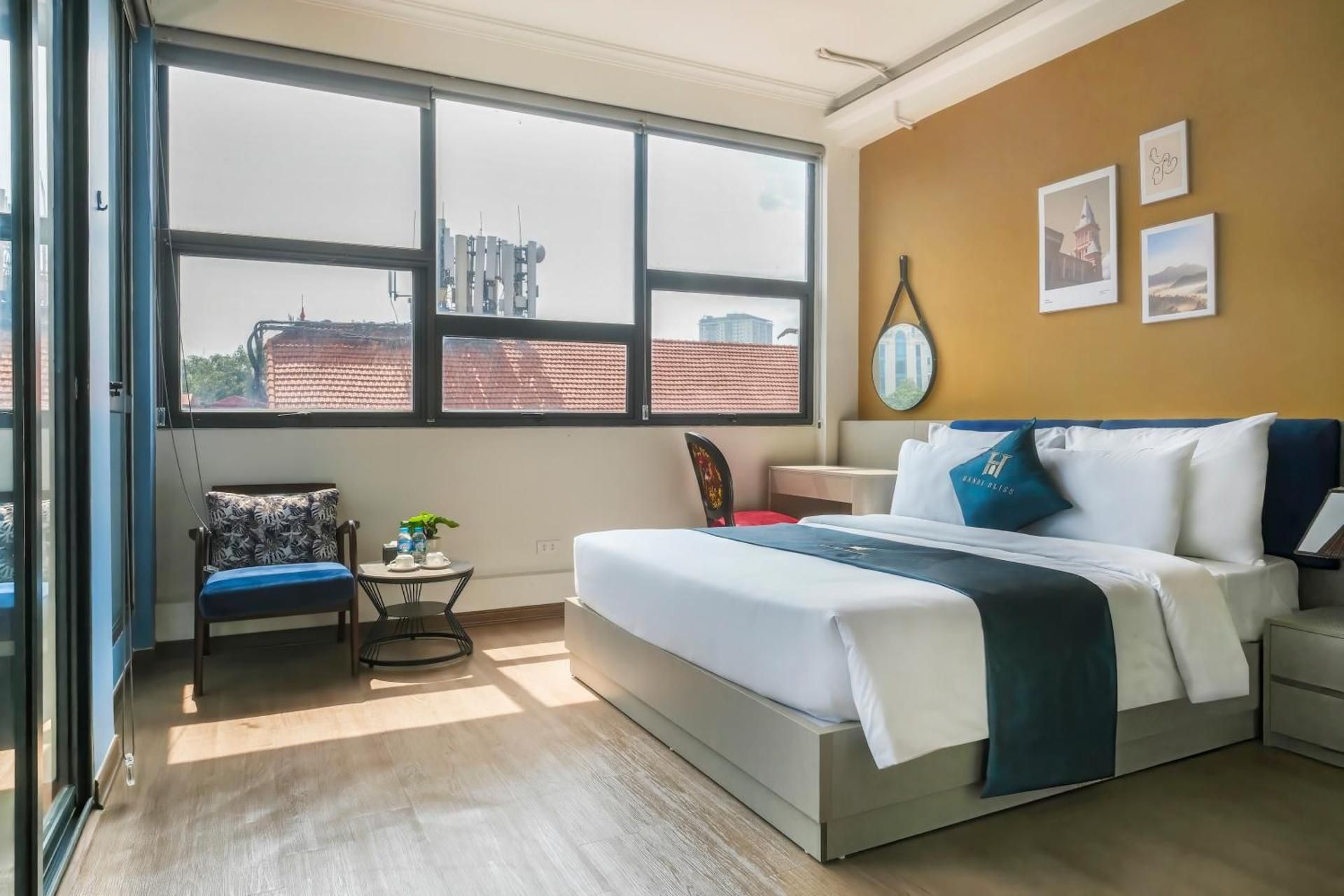 Hanoi Bliss Tran Hung Dao One-Bedroom Apartment with View