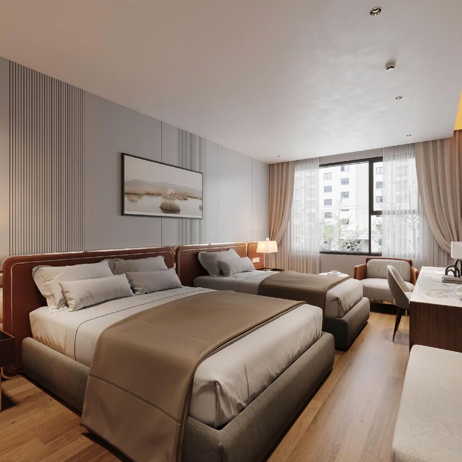 San Seize Hanoi Hotel Family Triple Room 2