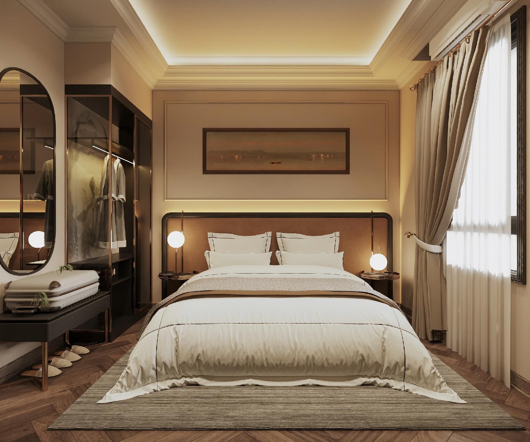 Junior Suite Balcony with City View