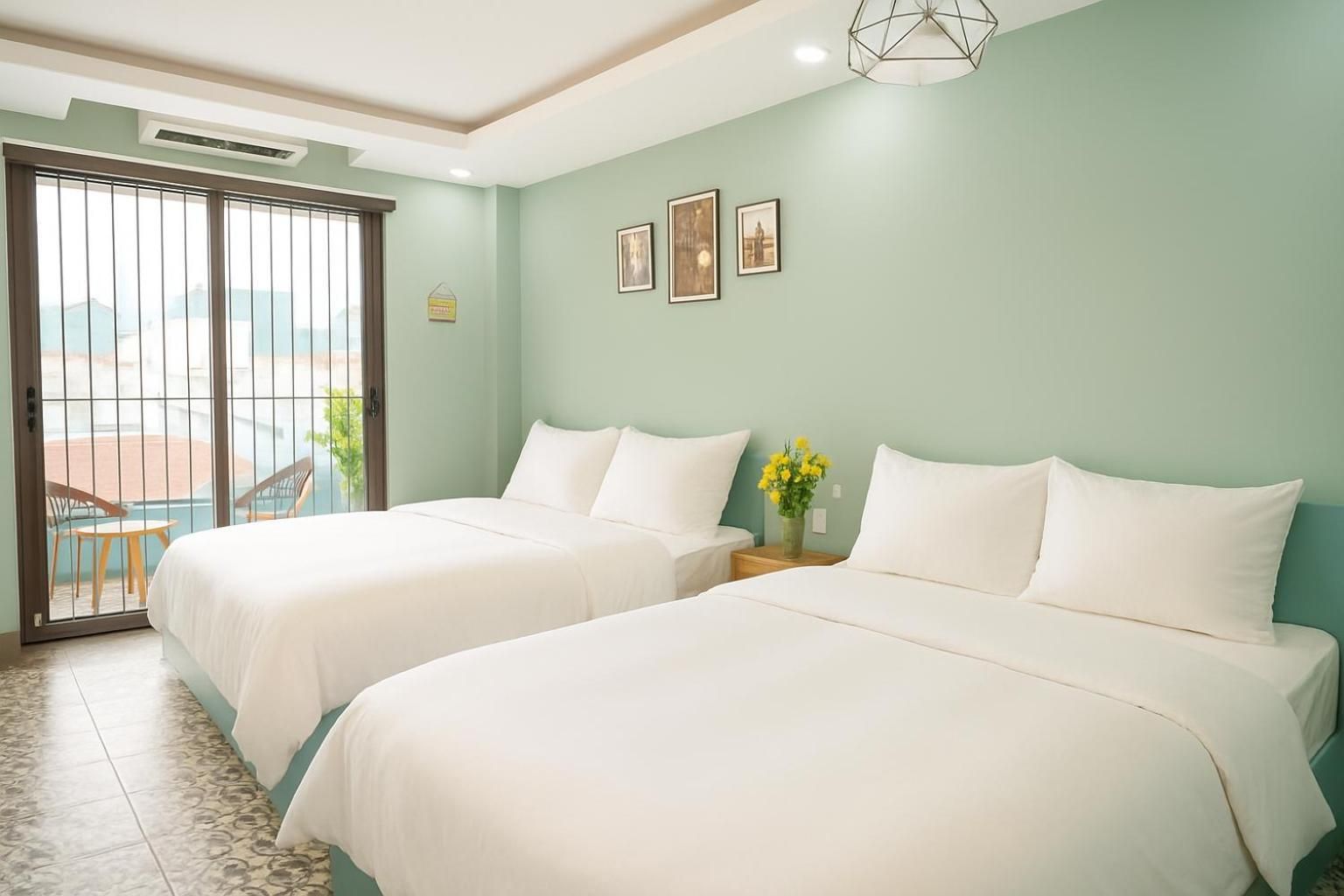 Quadruple Room with Balcony