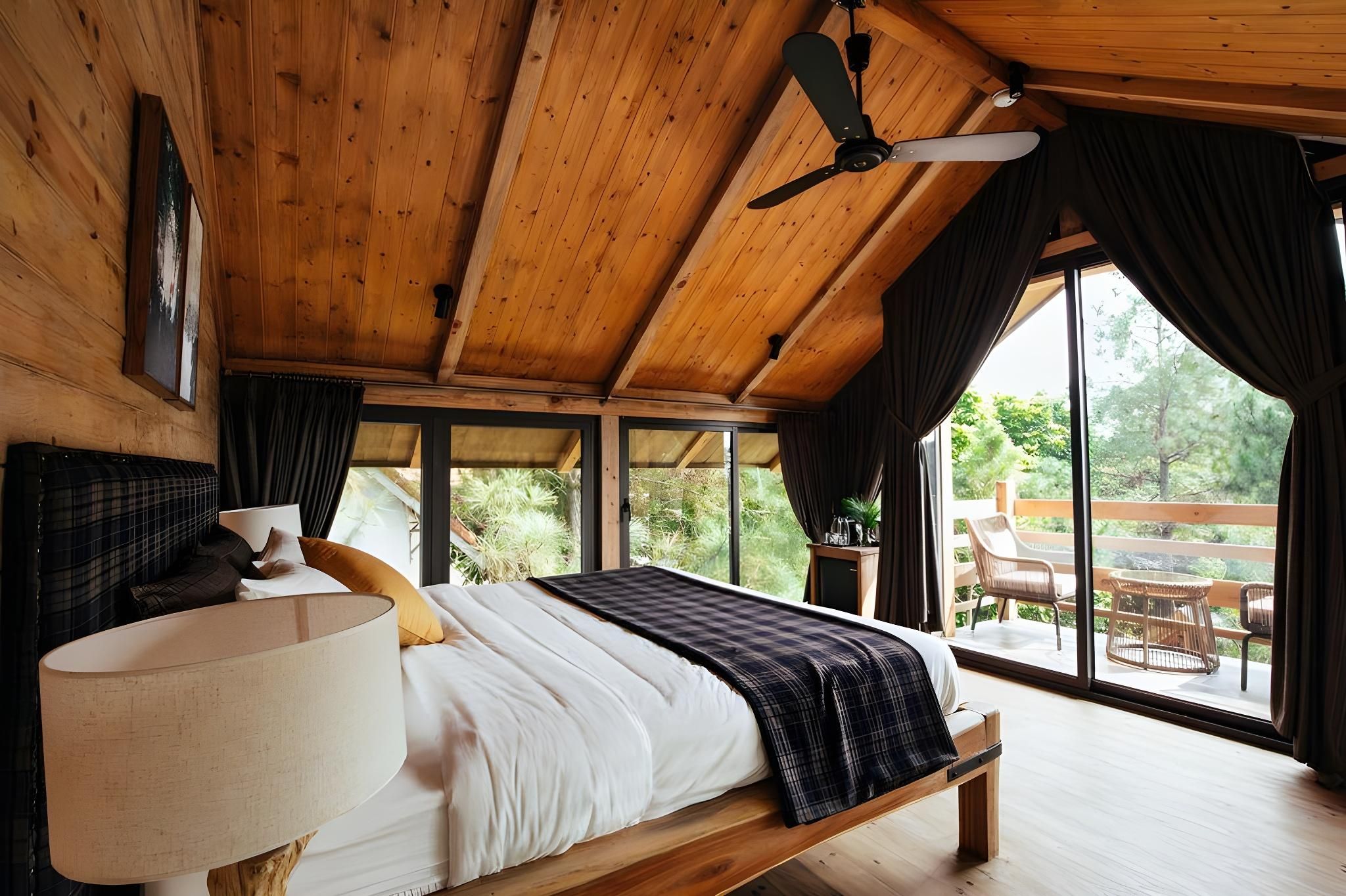 Deluxe Double Room with Balcony and Pool view