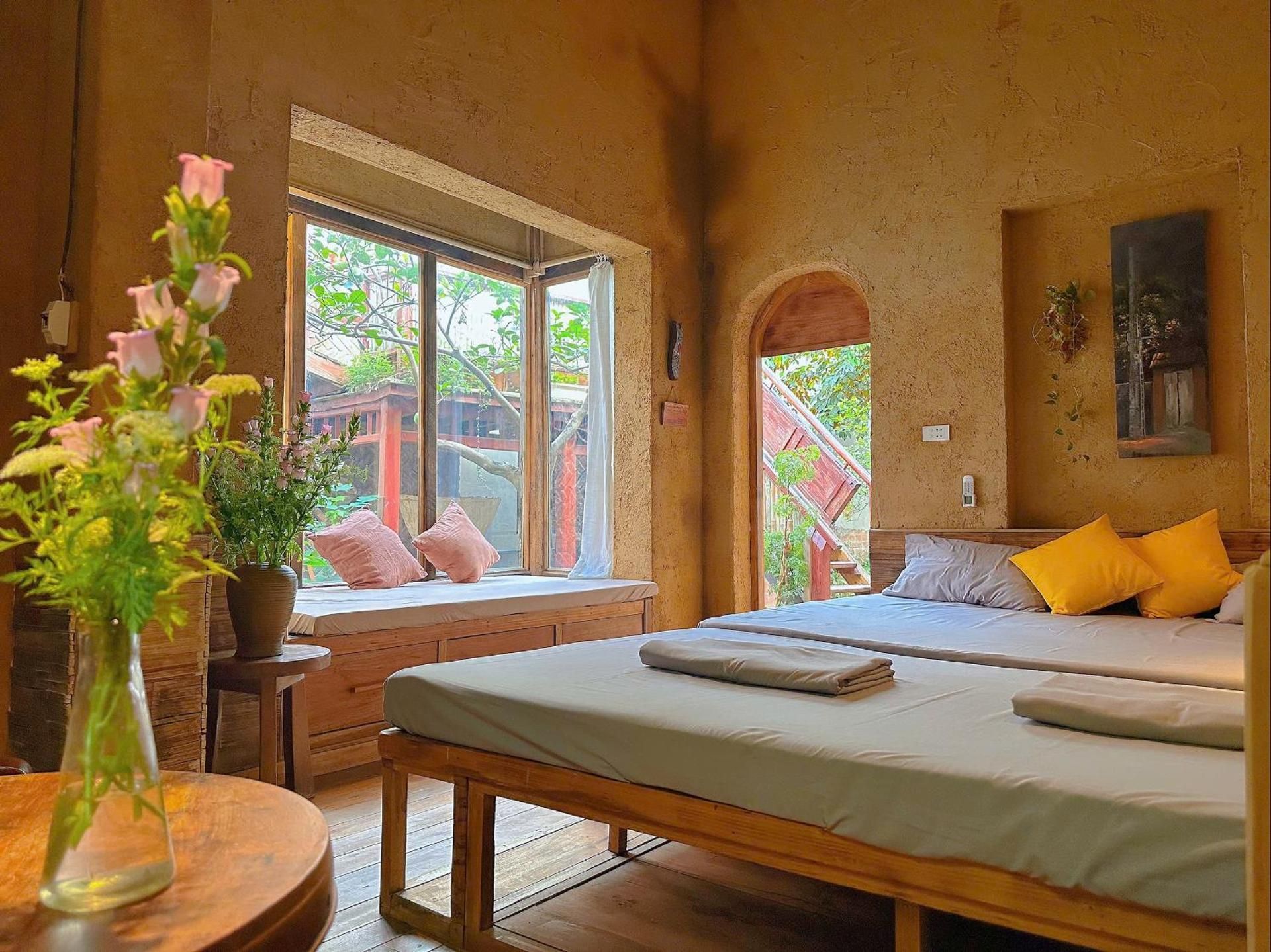 Quadruple Room with Garden View