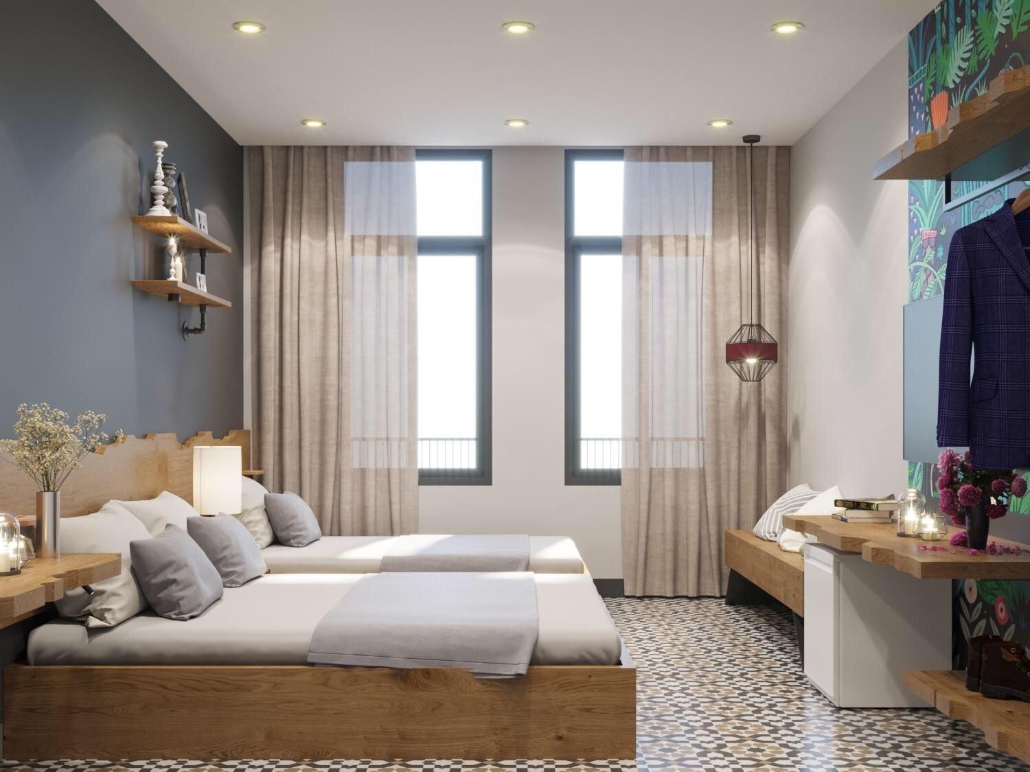 Family Room With Shower