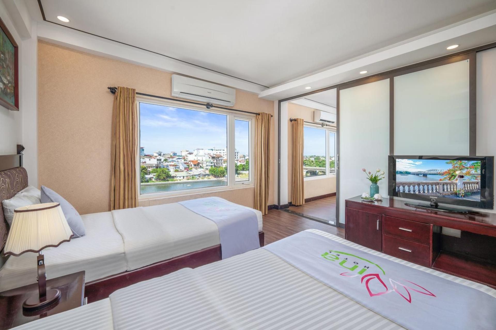 Deluxe Family Double Garden View