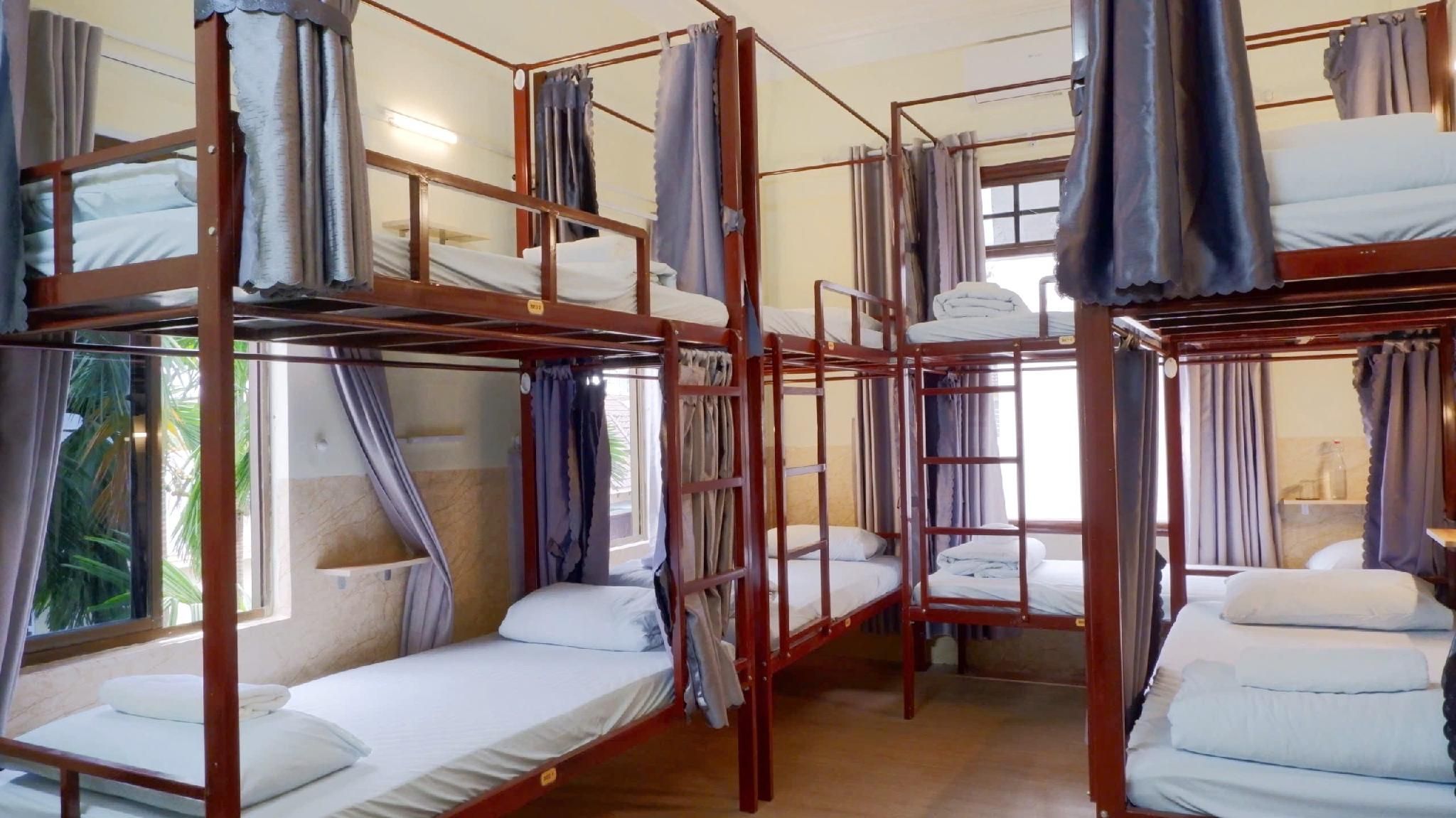 Bunk Bed in a Mixed Dormitory
