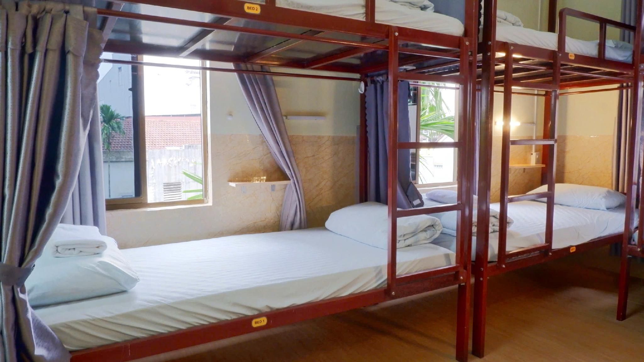 Bunk Bed in a Mixed Dormitory