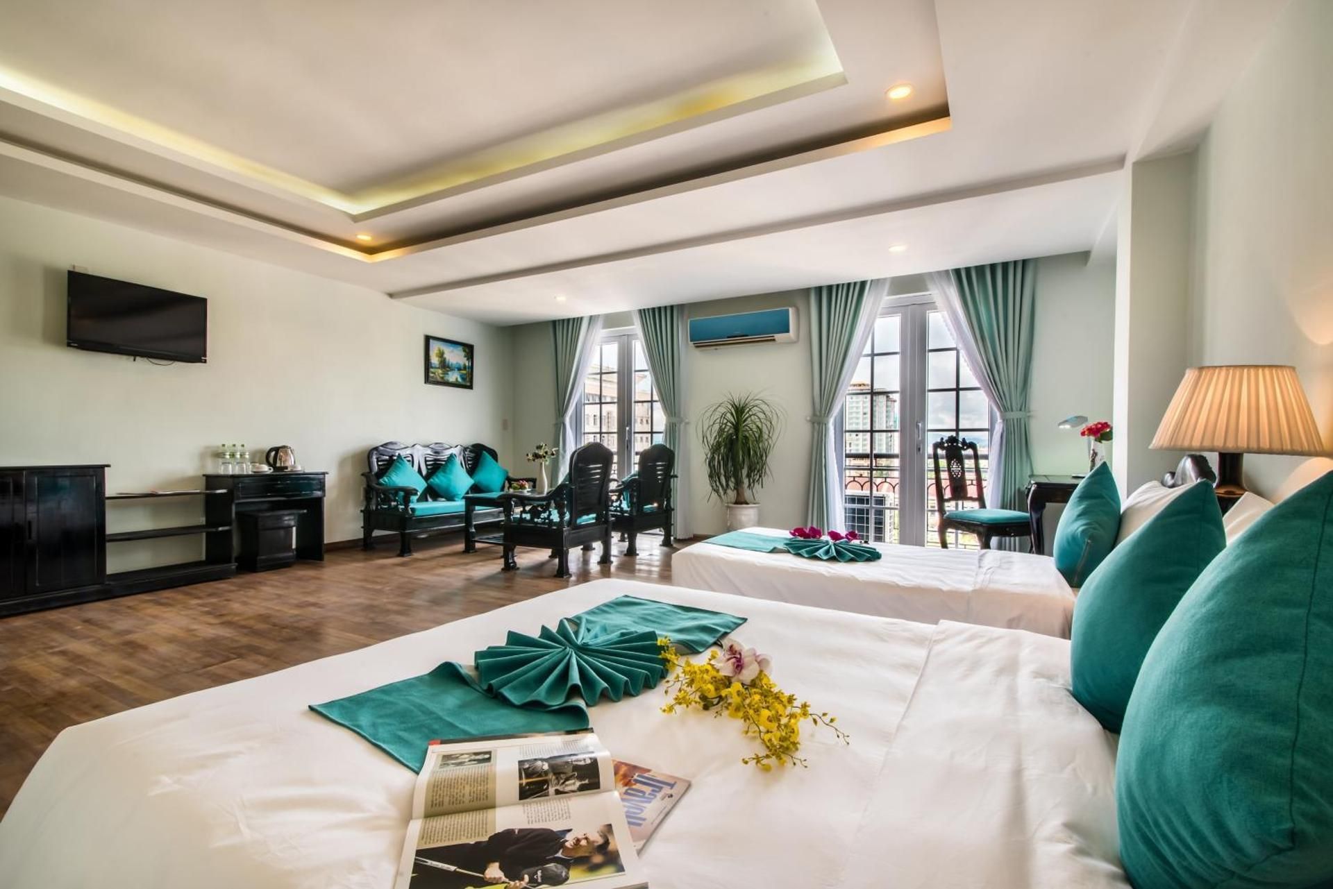 Family Room with Balcony