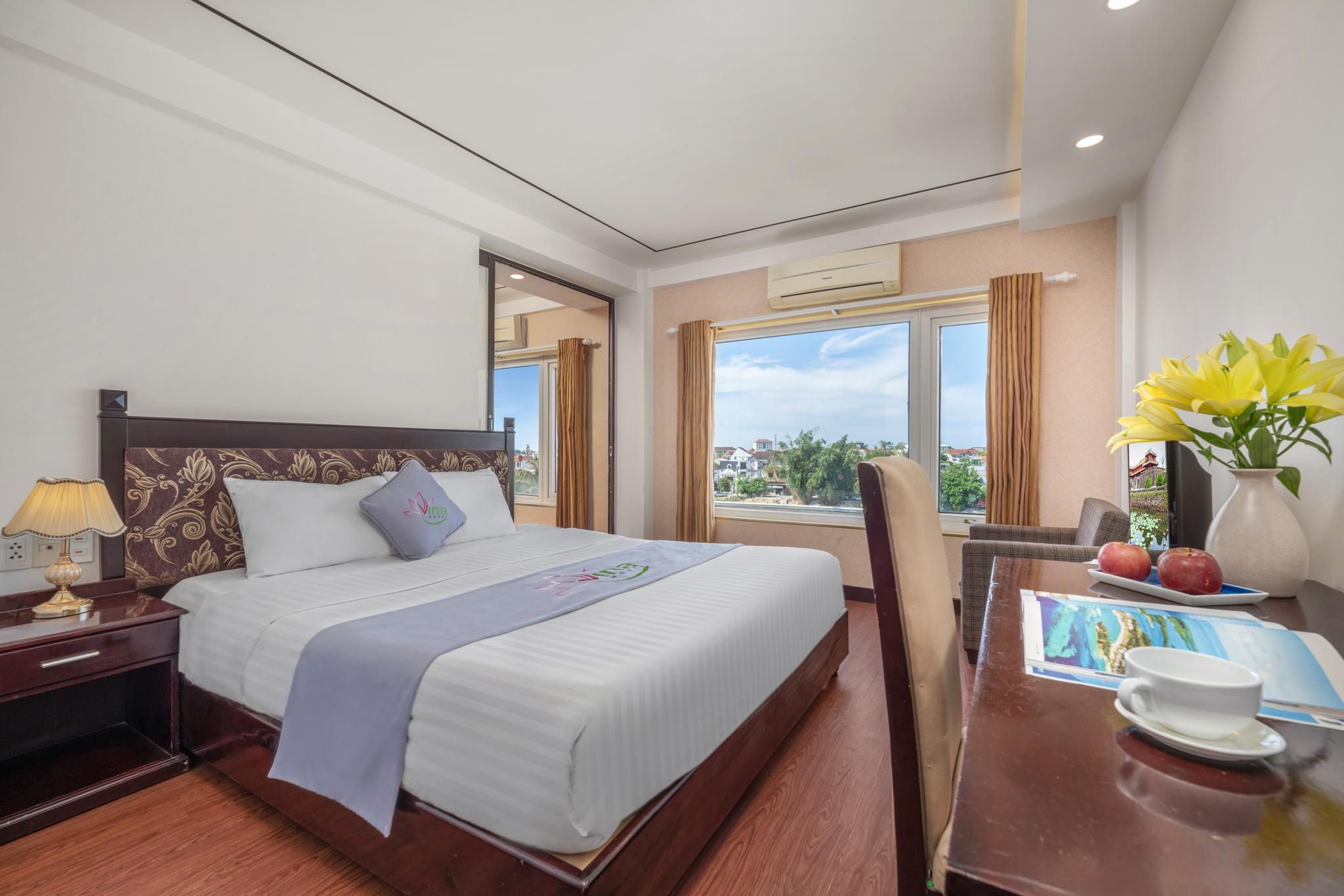 Deluxe Family Double Garden View