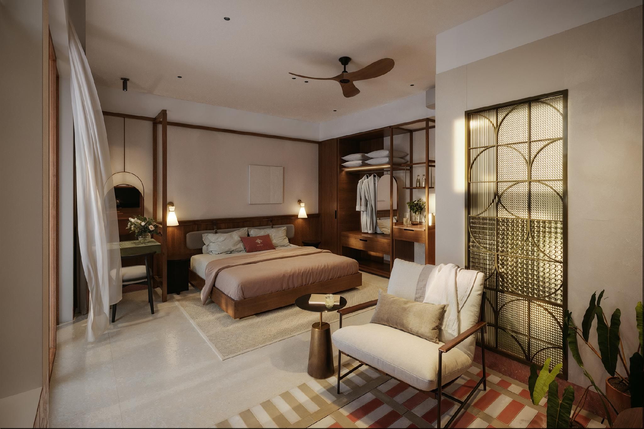 Studio - King Room with Balcony
