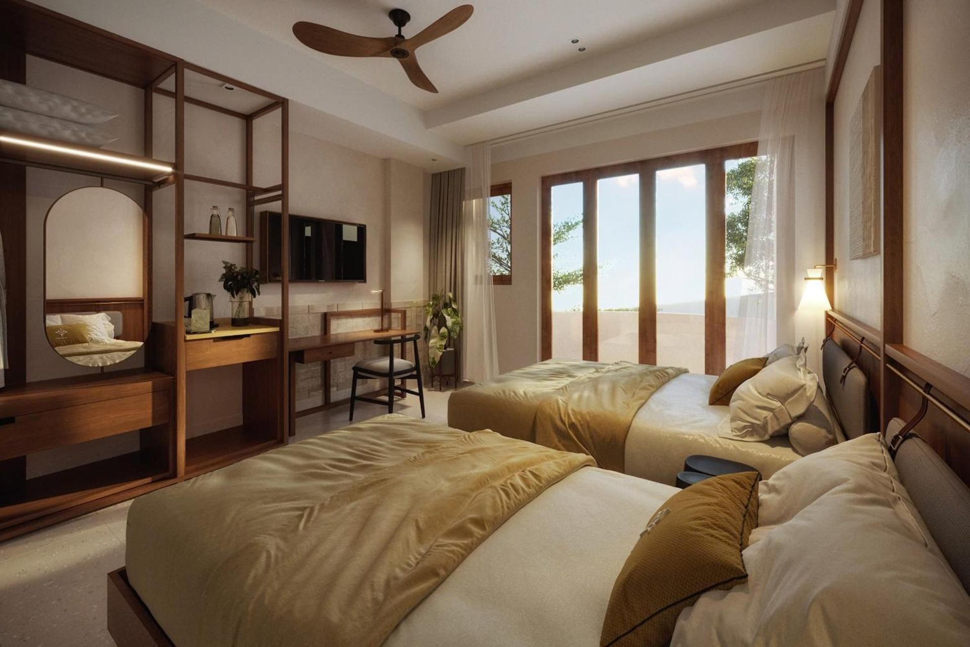 Family Room with Balcony