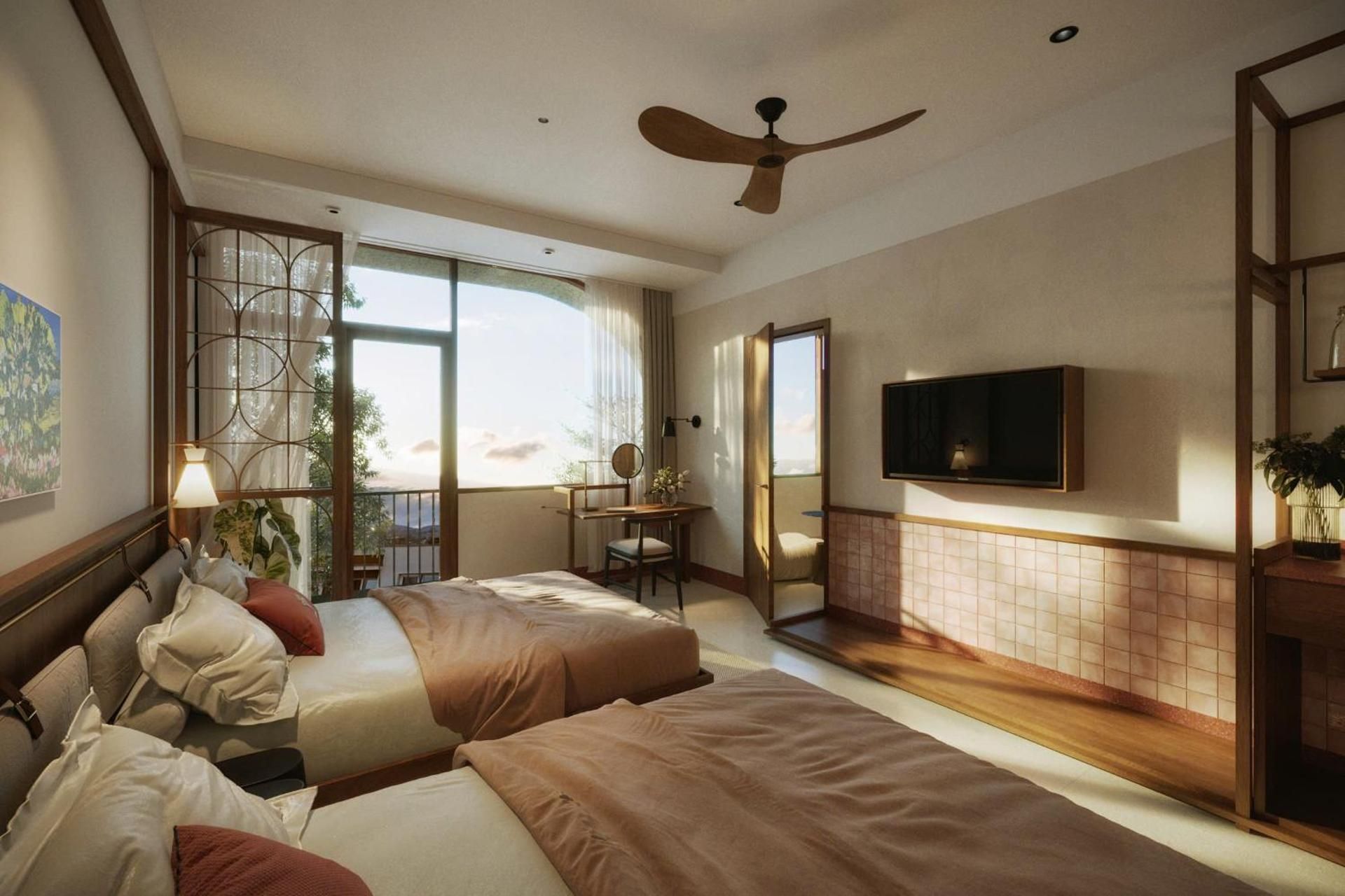 Family Room with Balcony