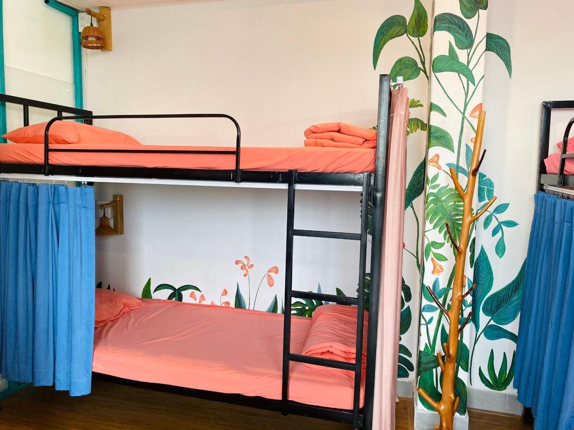 Single Bed in Female Dormitory Room
