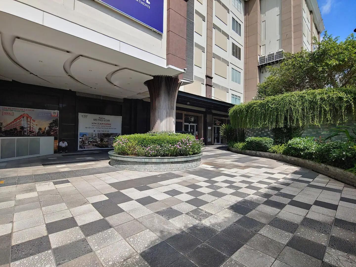 exterior view