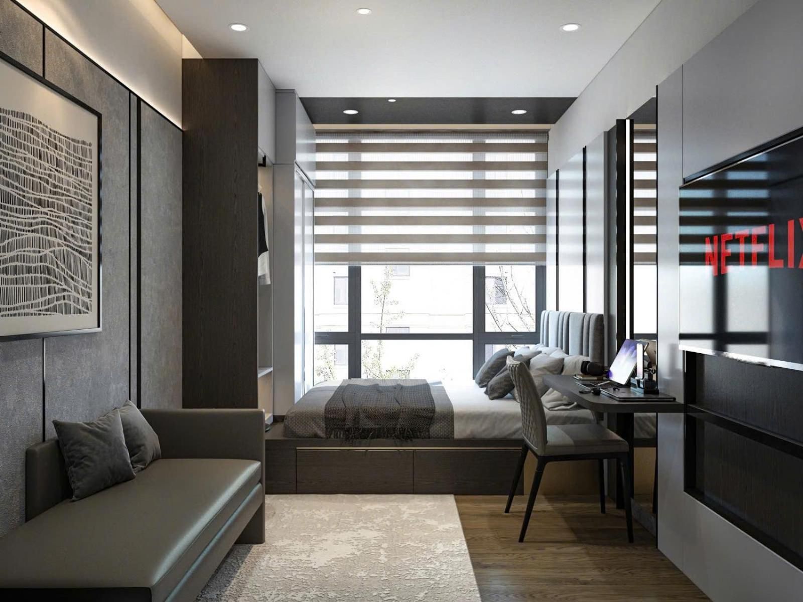 Studio with Spa Bath