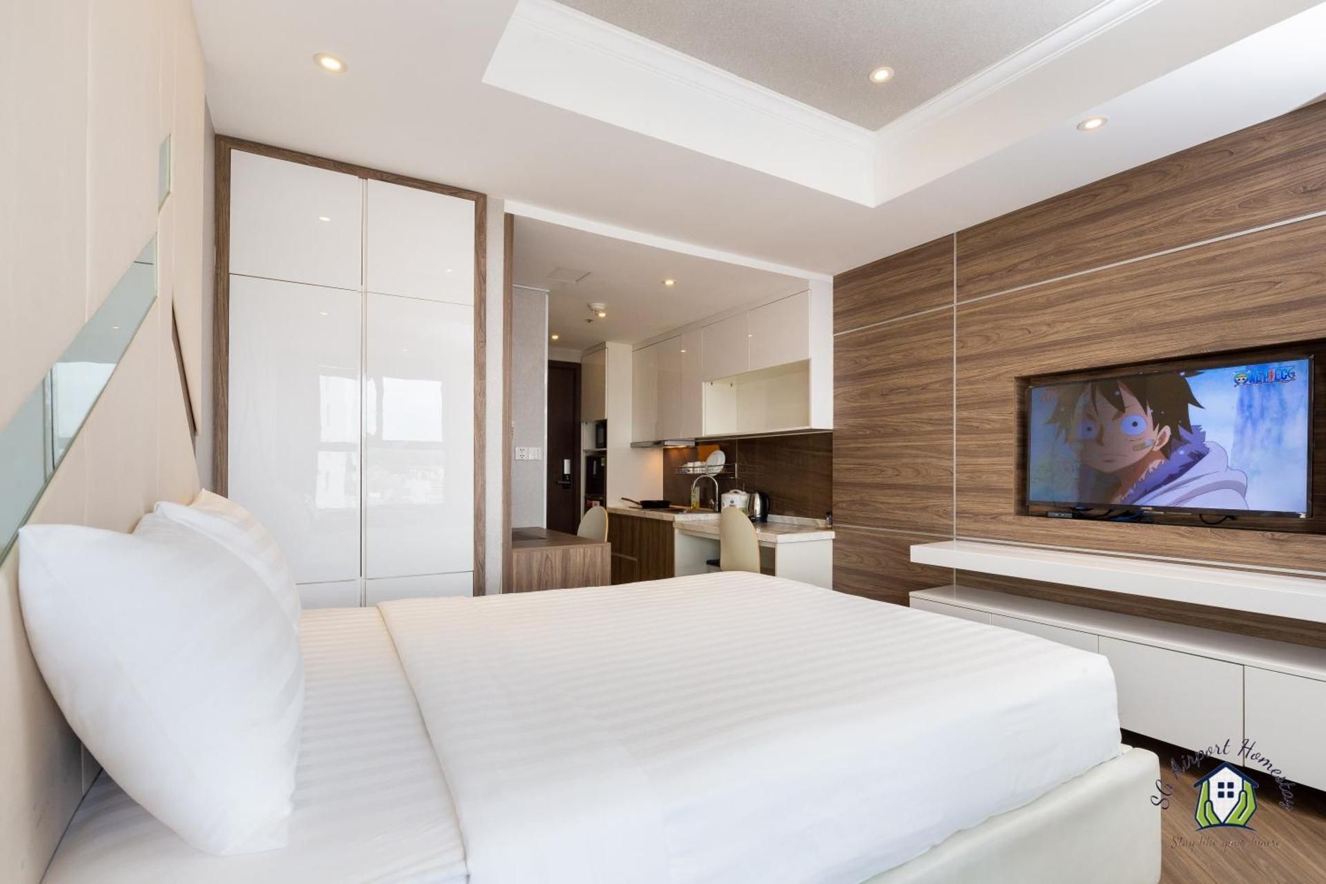 Studio with Pool View